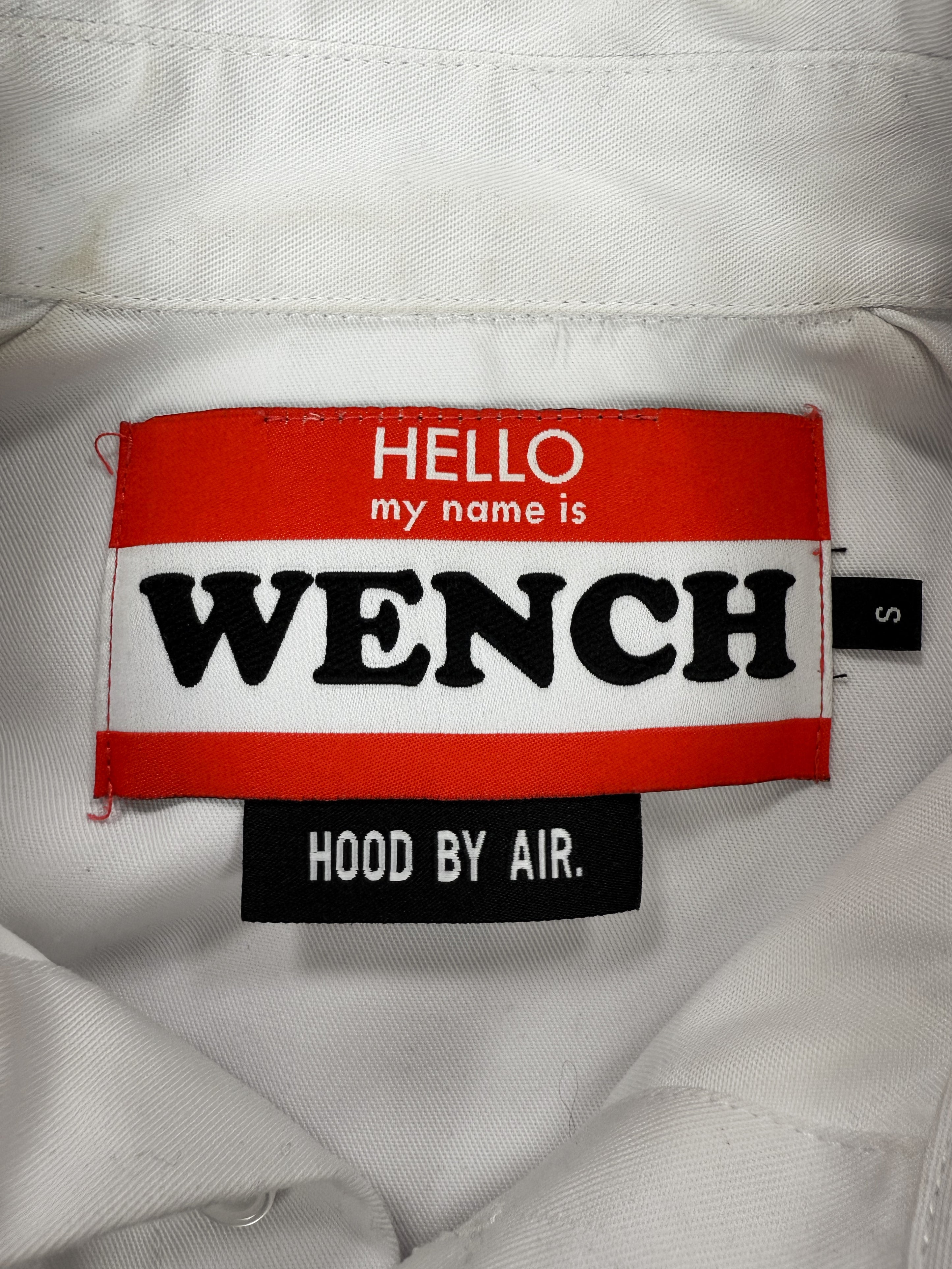 SS17 Hood by Air ‘Never Trust a Church Girl’ Slogan Button Up Shirt