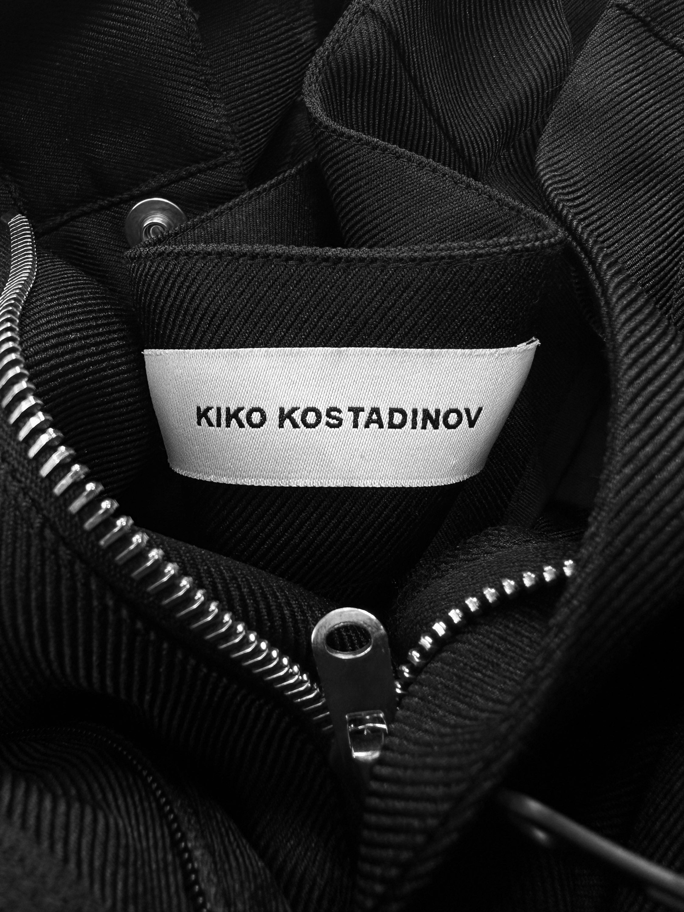 2019 Kiko Kostadinov ‘Interviews By the River’ Flared Trousers