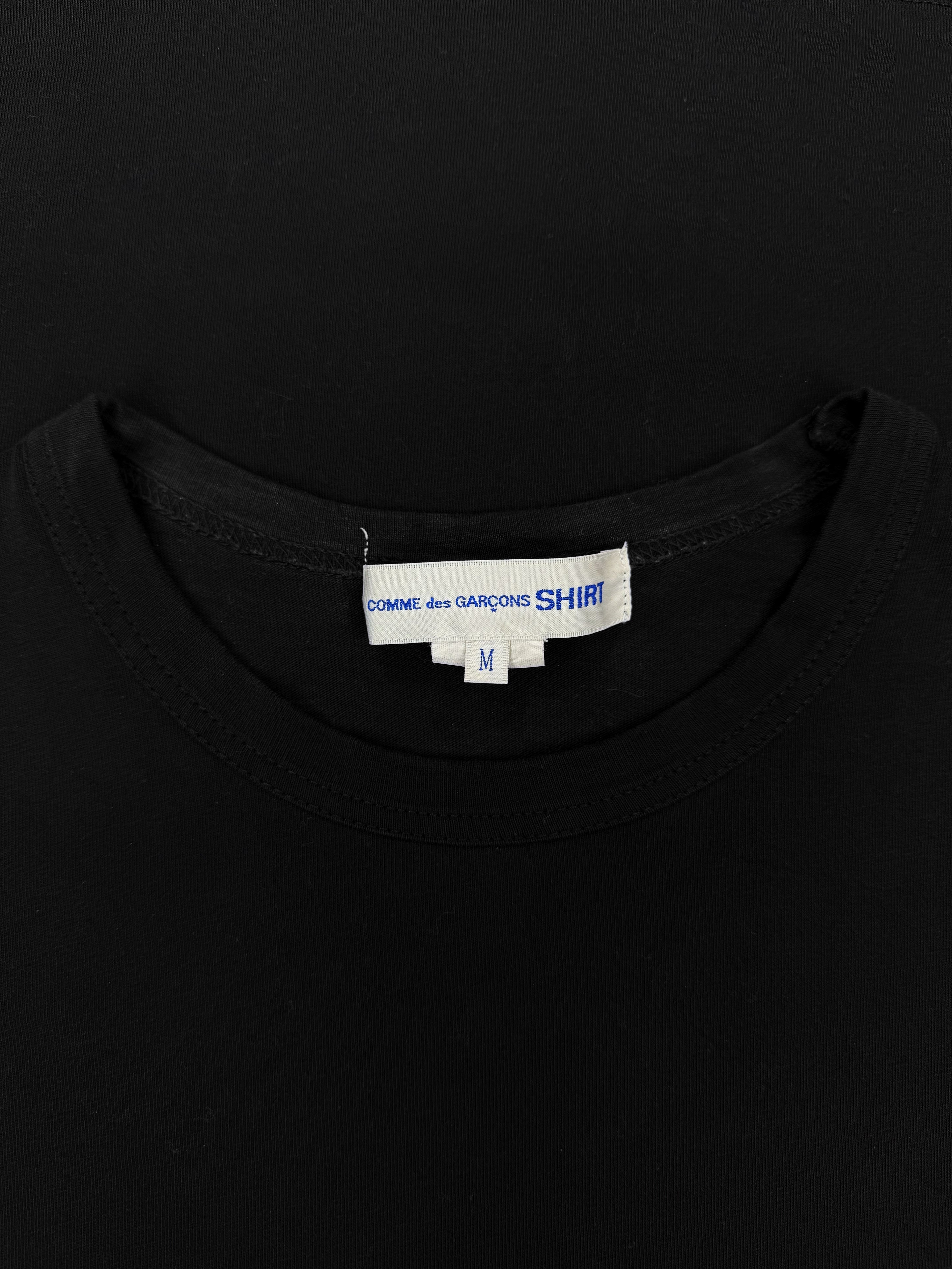 00s Comme des Garçons Black Logo Graphic T-Shirt
