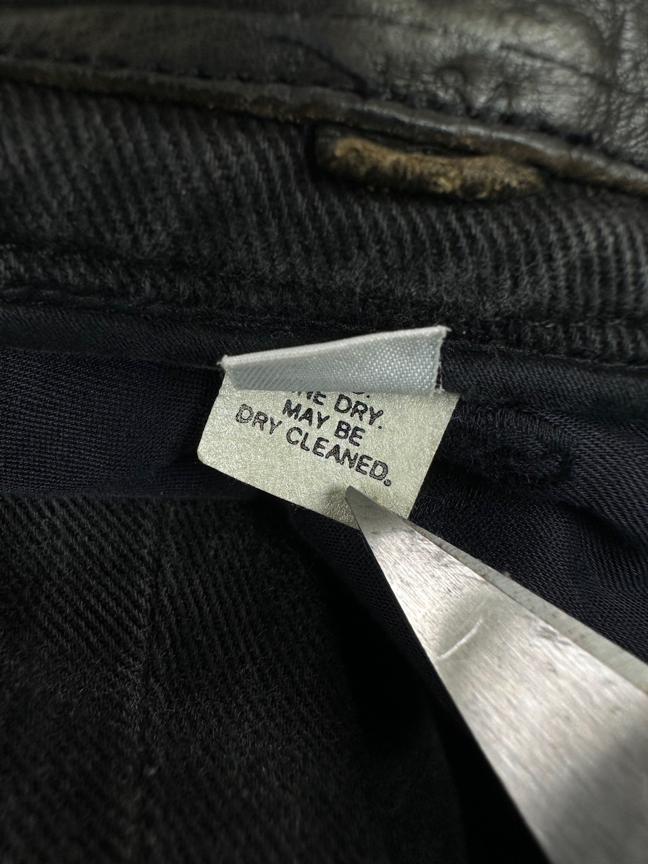 00s Chrome Hearts ‘Fleur Knee’ .925 Silver Washed Jeans