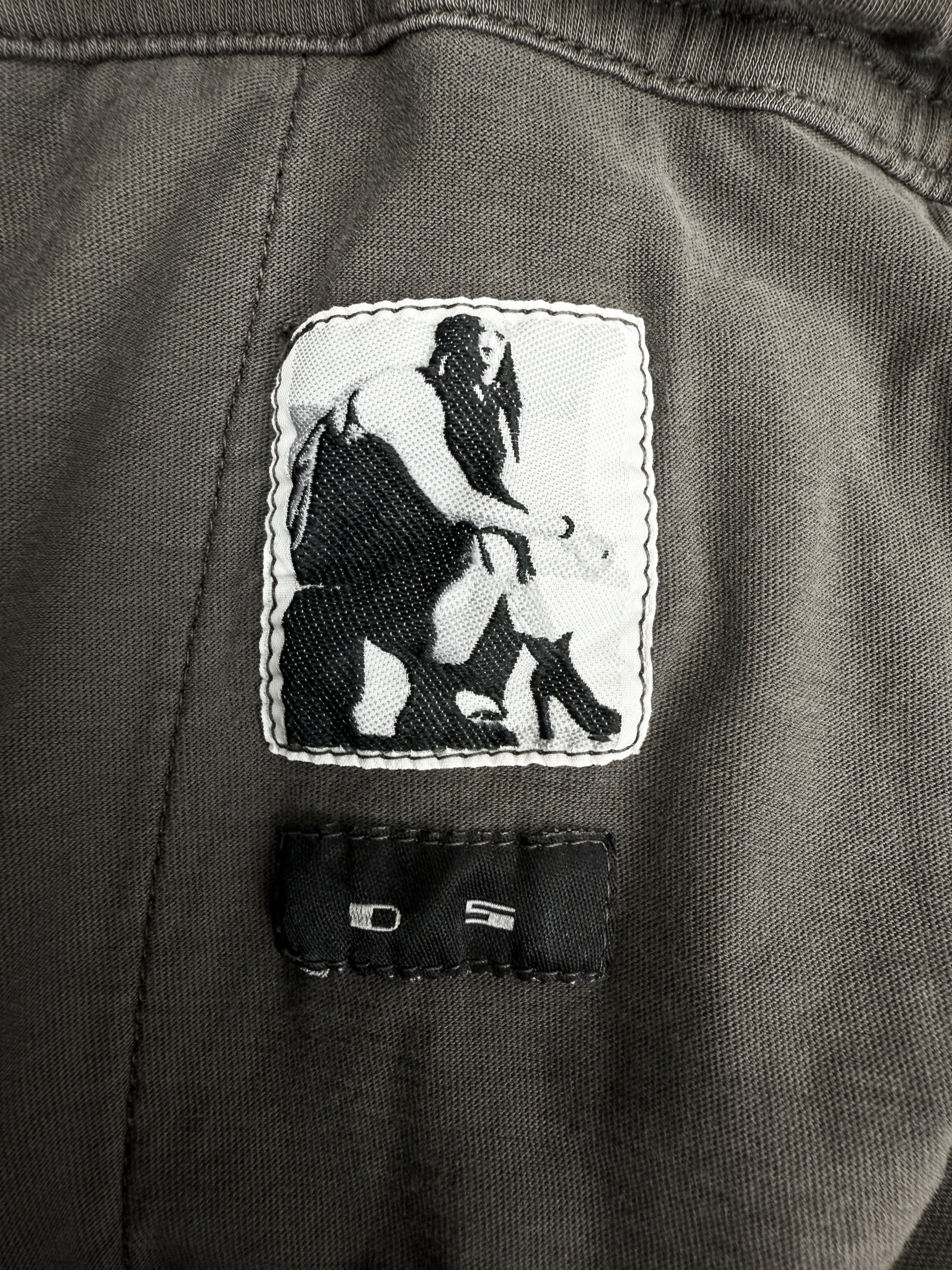 AW16 Rick Owens DRKSHDW Drop Crotch Shorts