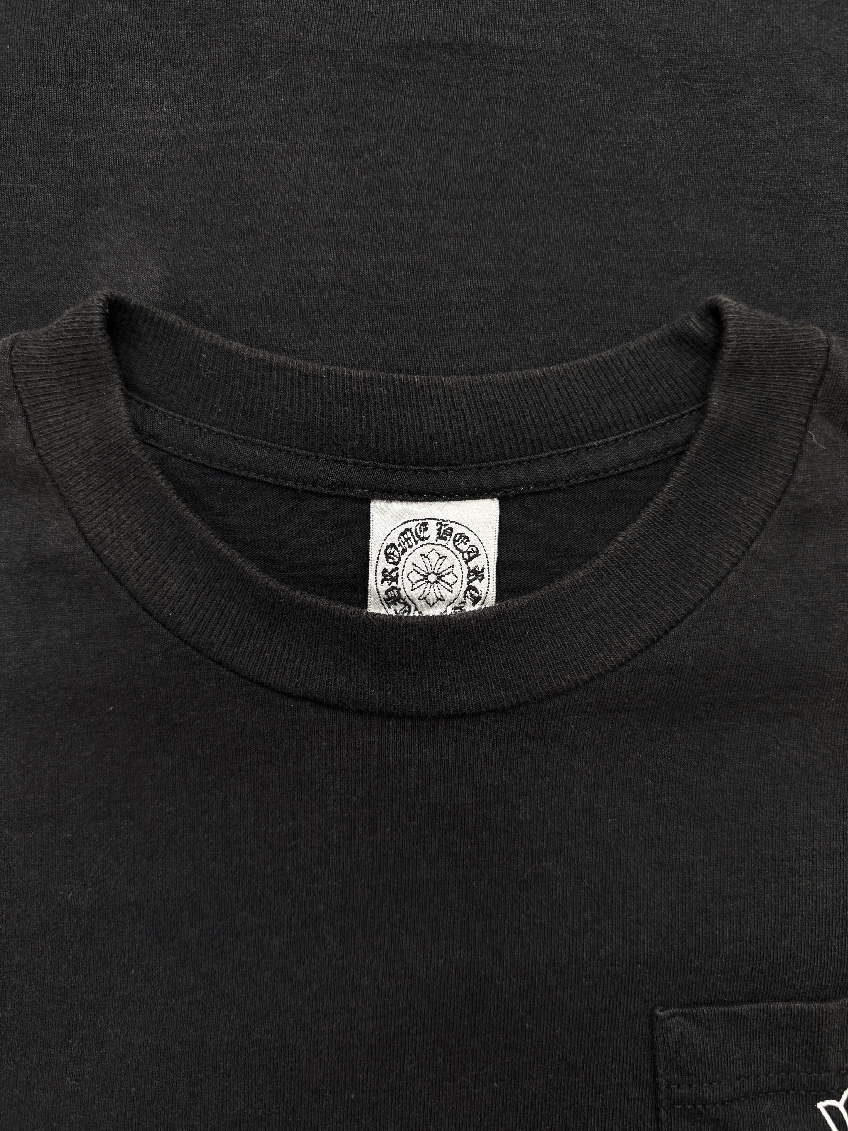 Chrome Hearts ‘T Bar’ Sun Faded Black Graphic T-Shirt
