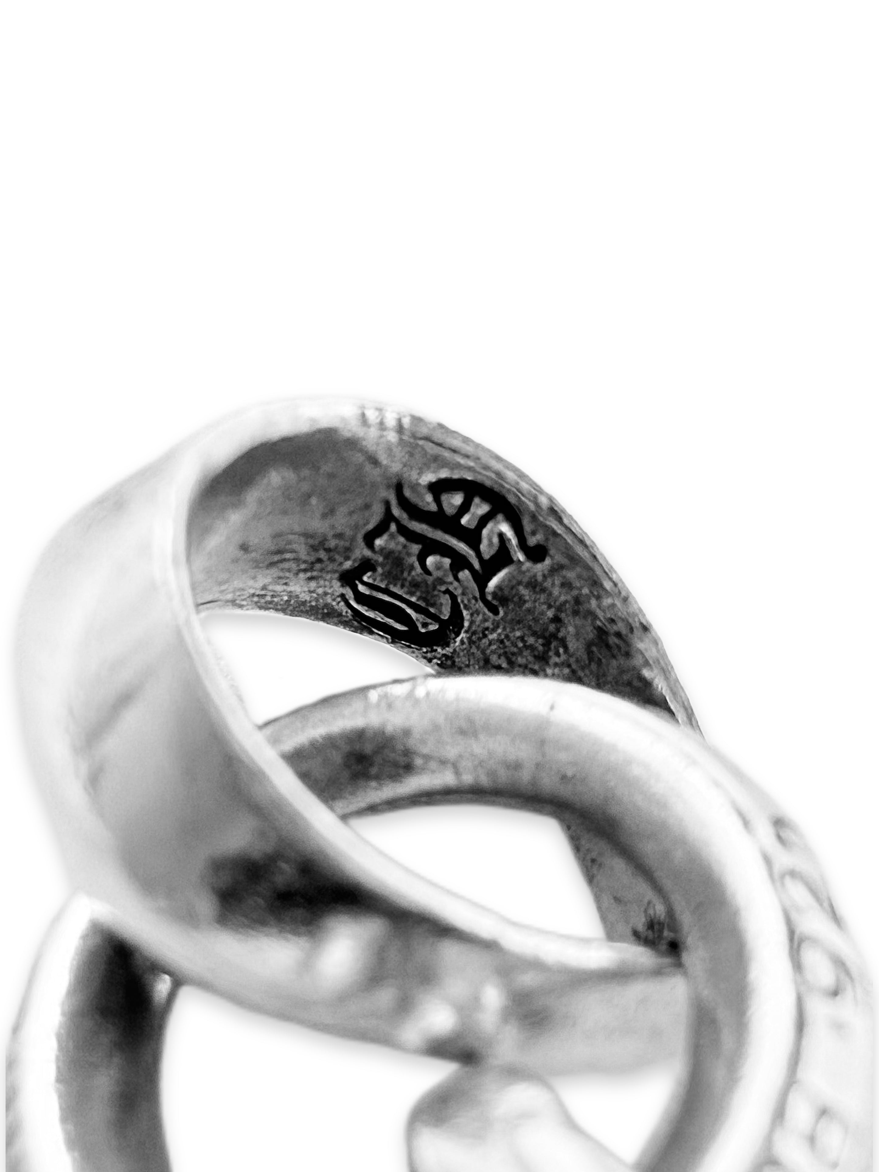 Chrome Hearts Fleur de Lis .925 Silver Double Bail Pendant
