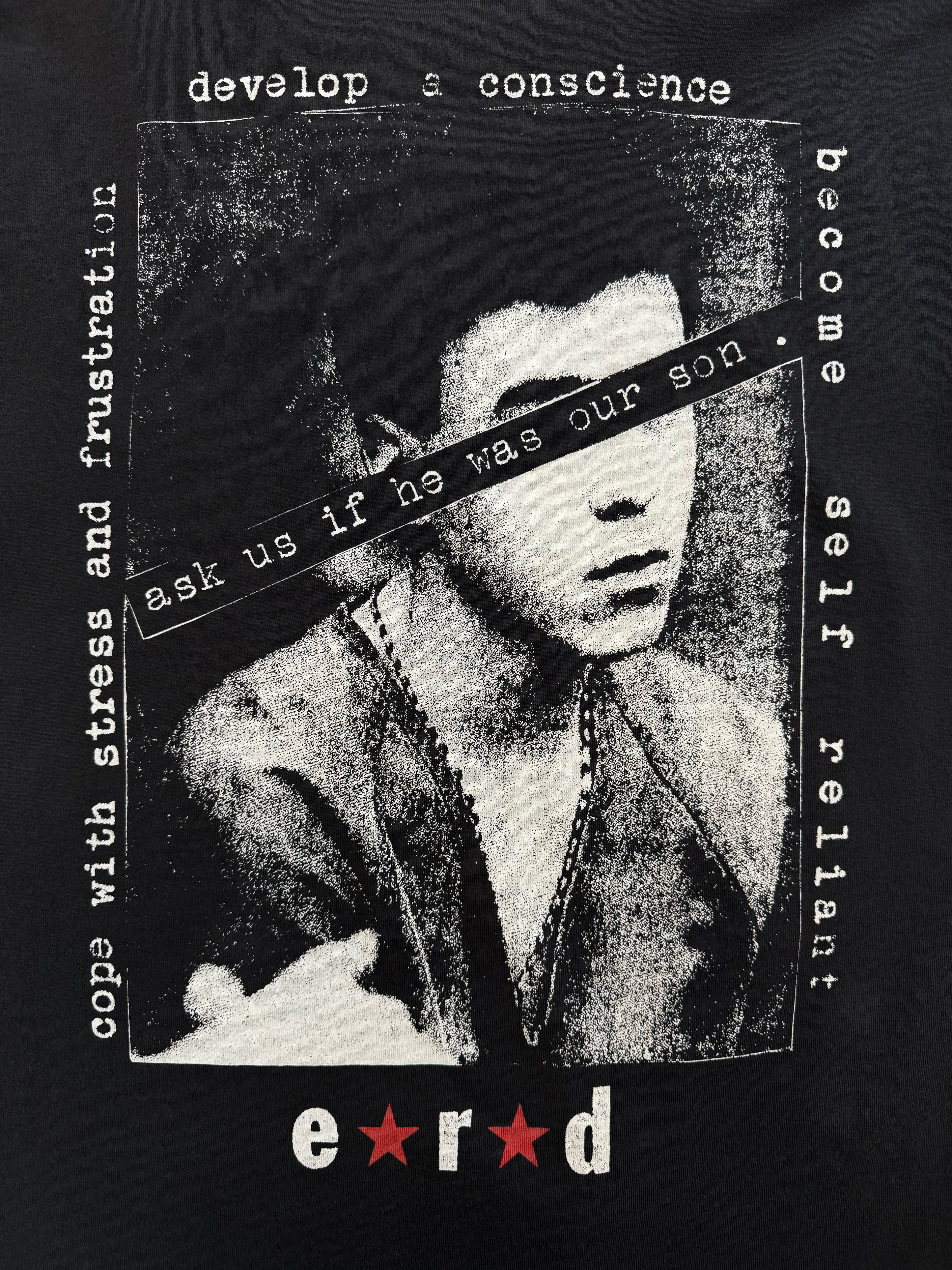 Enfants Riches Deprimes ‘Teen Wanted Love’ Black Long Sleeve Shirt