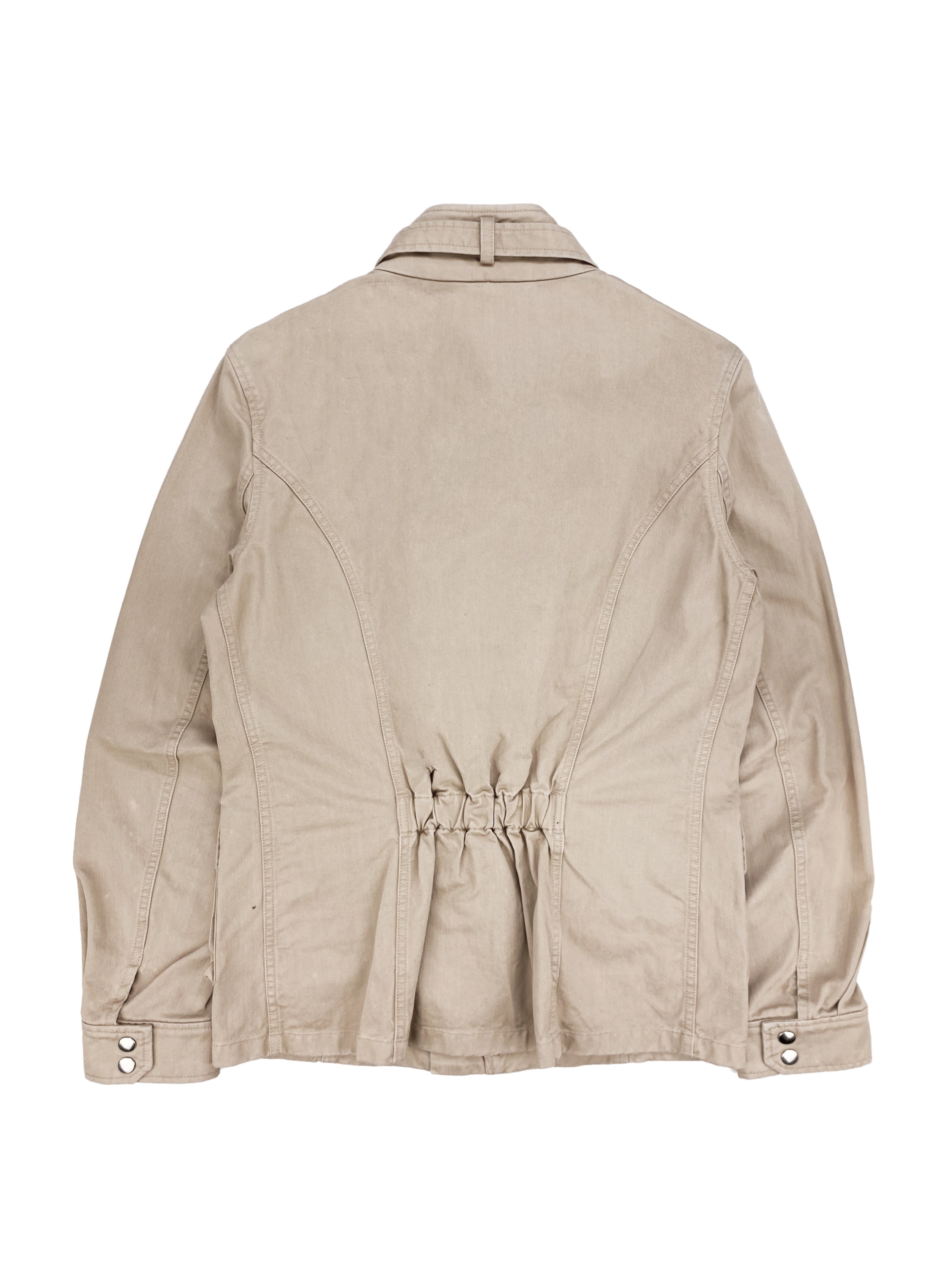 SS06 Balenciaga by Nicolas Ghesquiere Safari Multi Pocket Belted Cargo Jacket