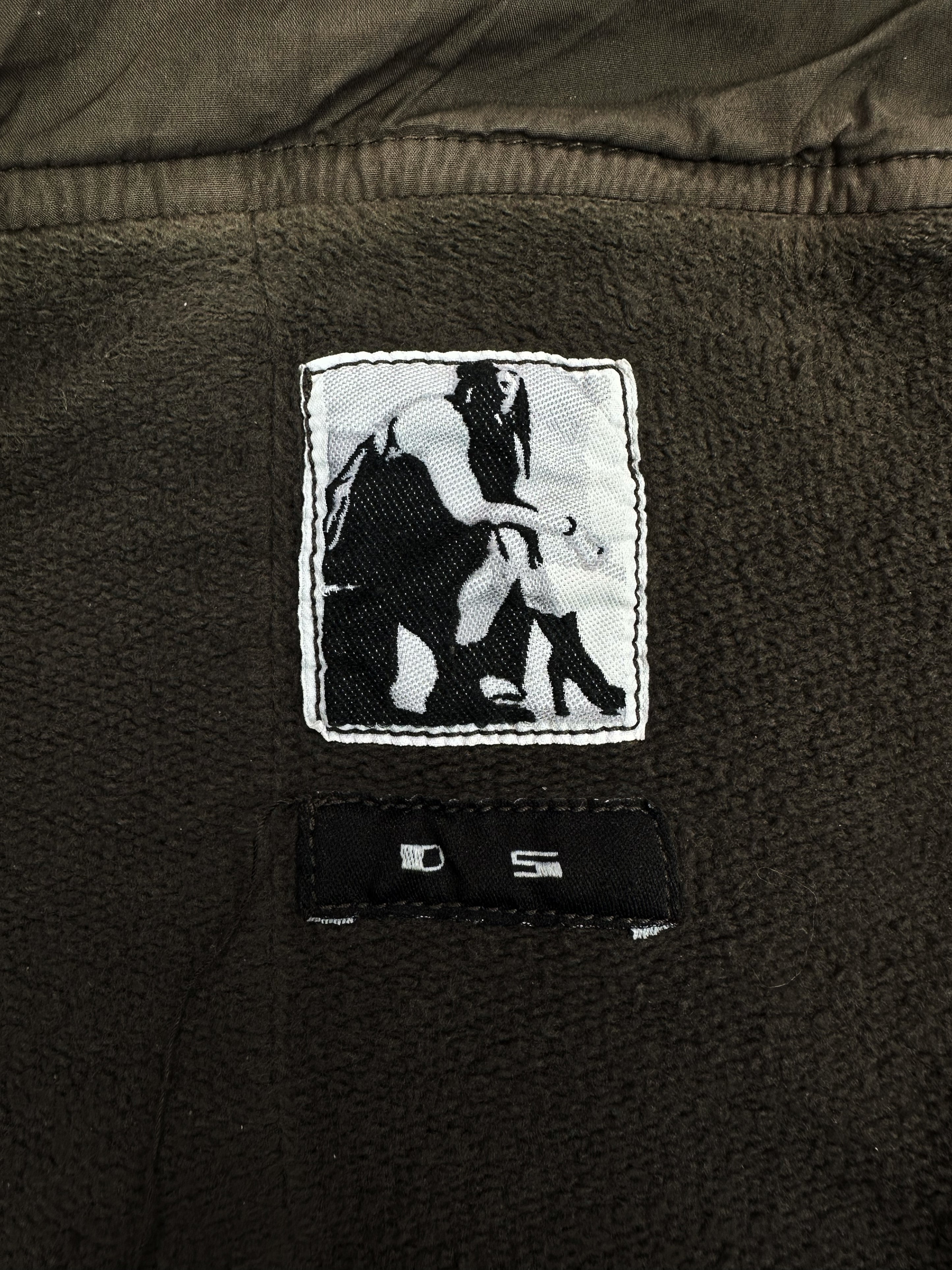 Rick Owens ‘Berlin’ Dark Dust Multi-Zip Drawstring Heavyweight Sweat Pants