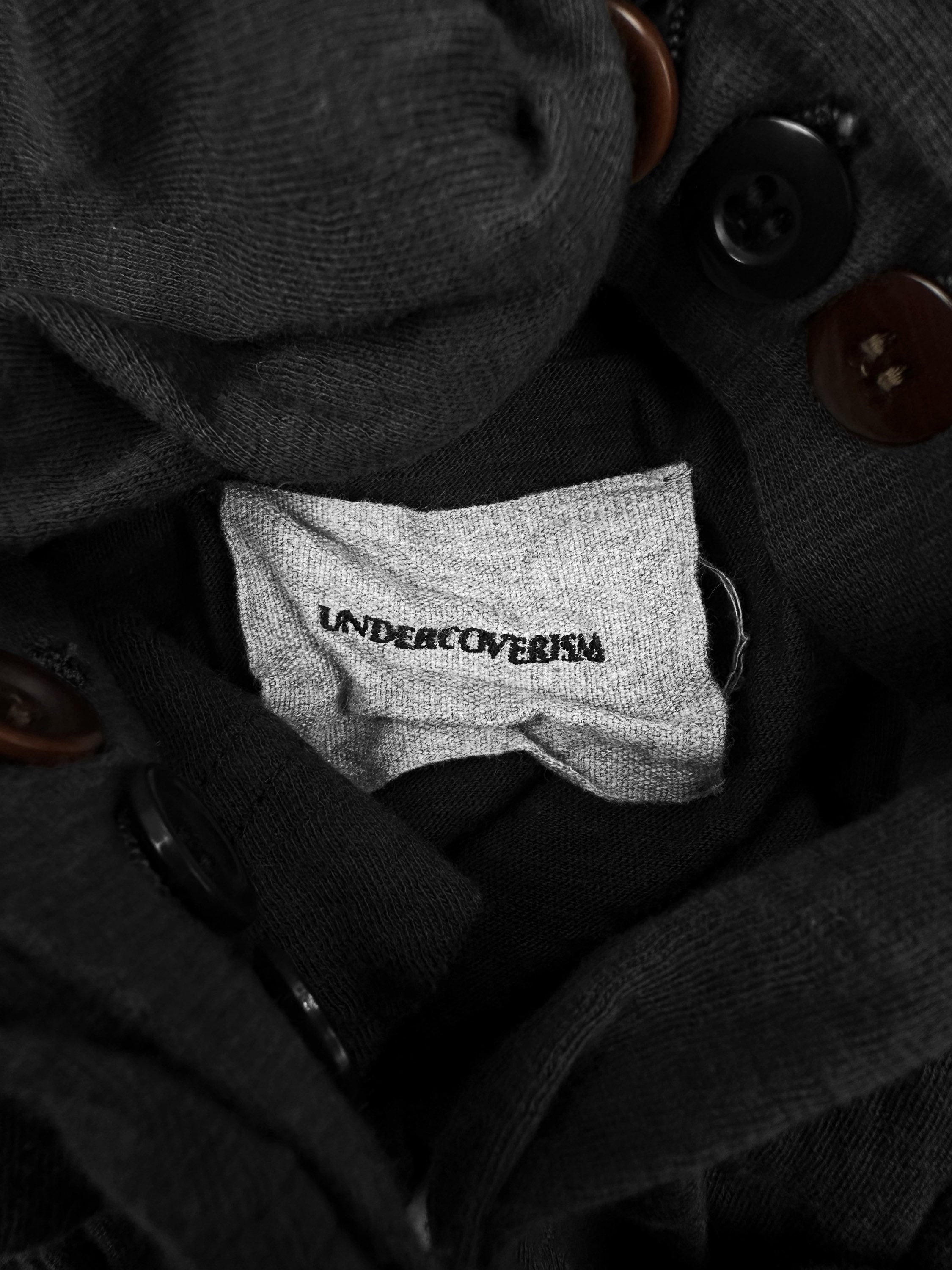 AW12 Undercover ‘Suicide’ Max’s Kansas City Black Cardigan