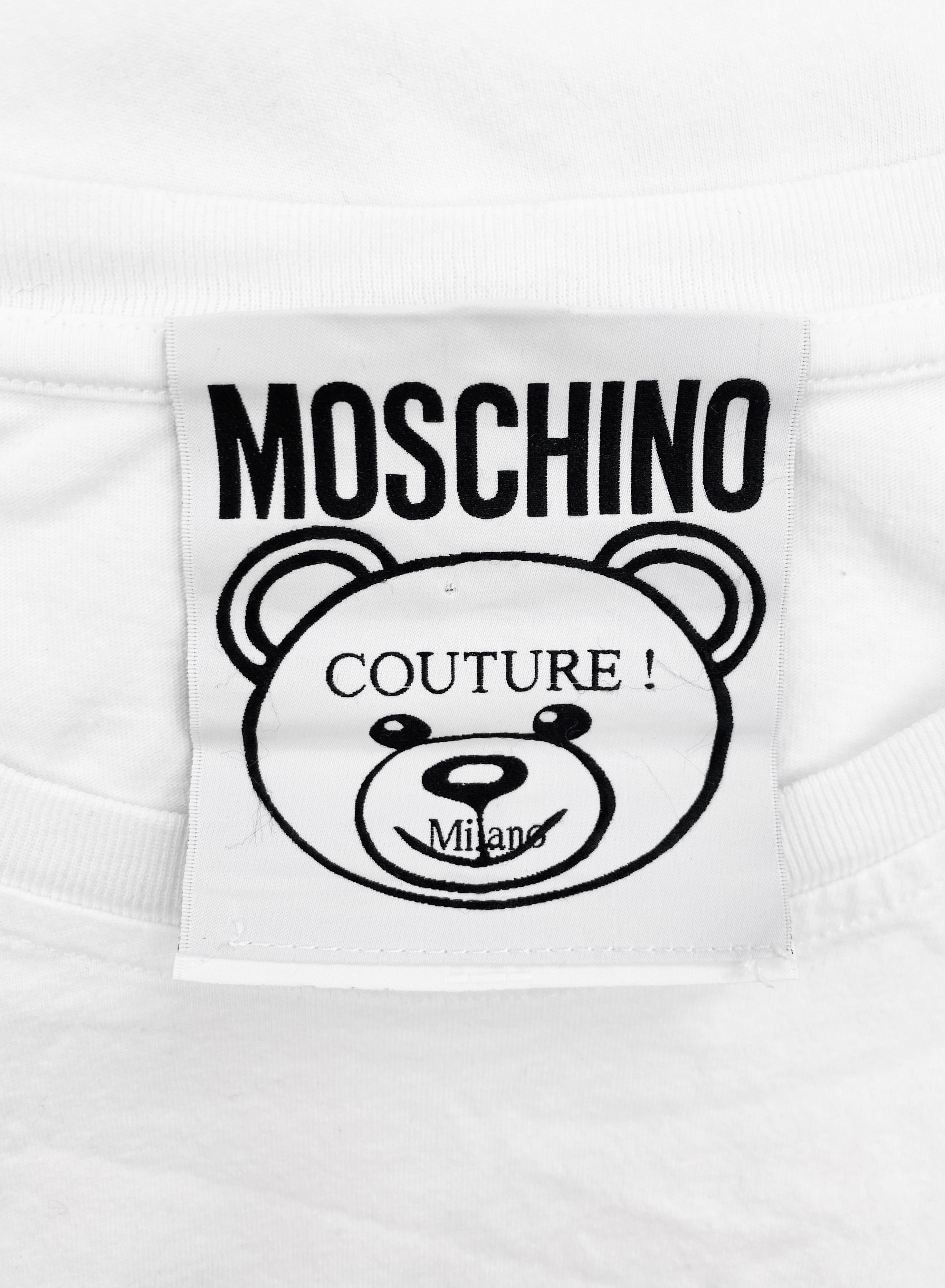 Moschino Pixelated Teddy “Moschino Toy” T-Shirt