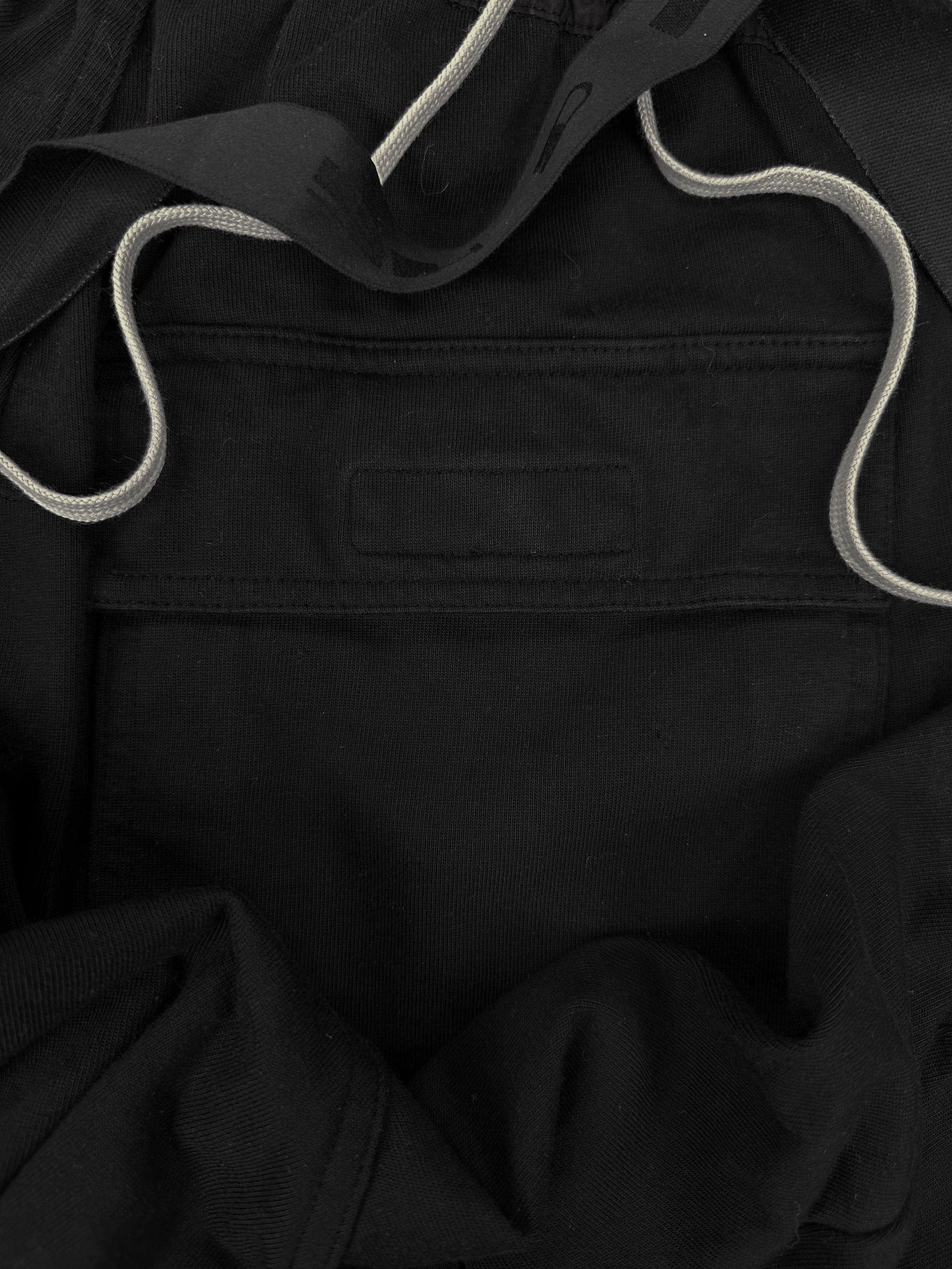 Rick Owens DRKSHDW Heavy Jersey Cotton Black Multi Pocket Shorts