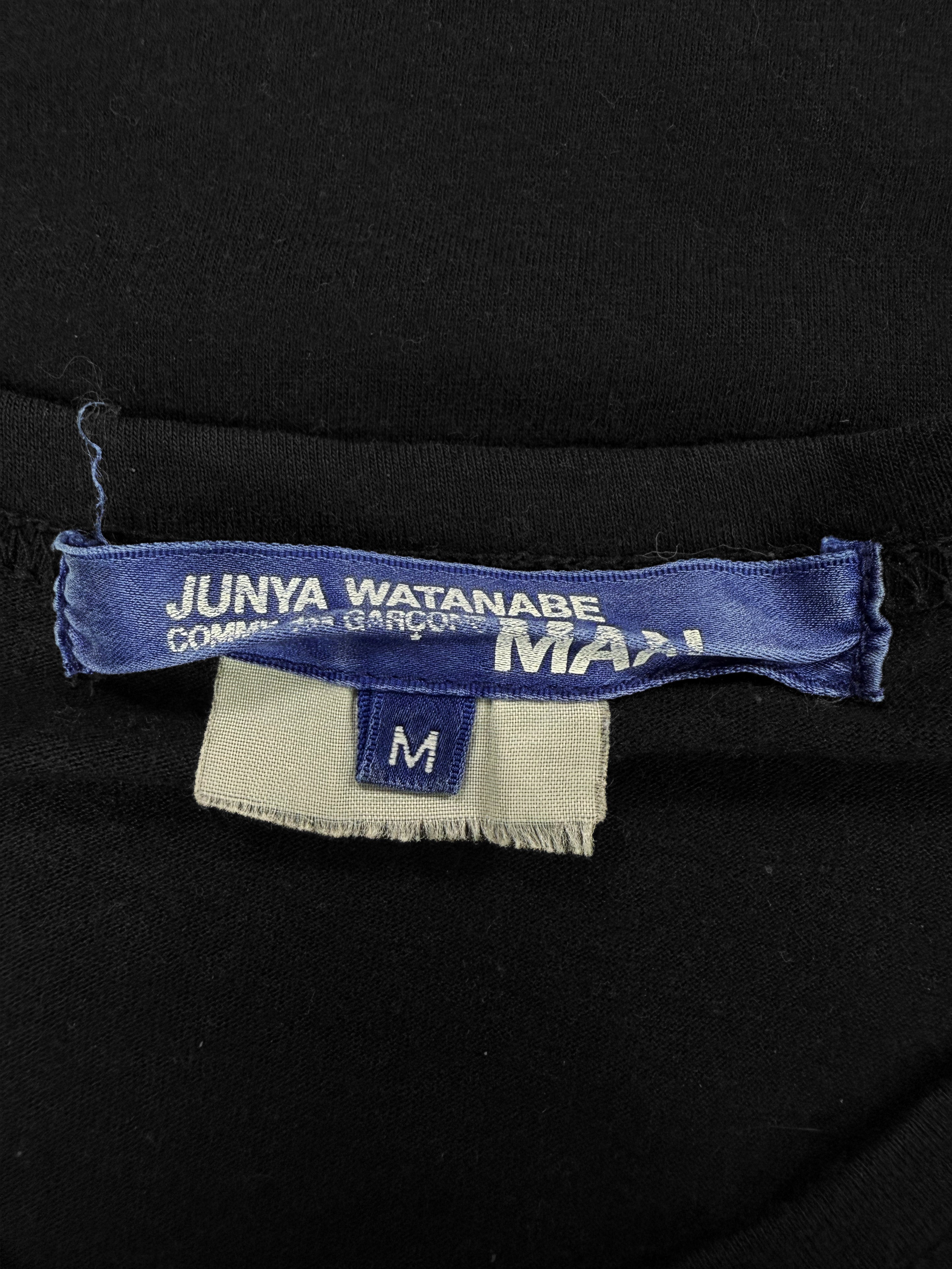 Junya Watanabe ‘Motion’ Portrait Black Graphic T-Shirt