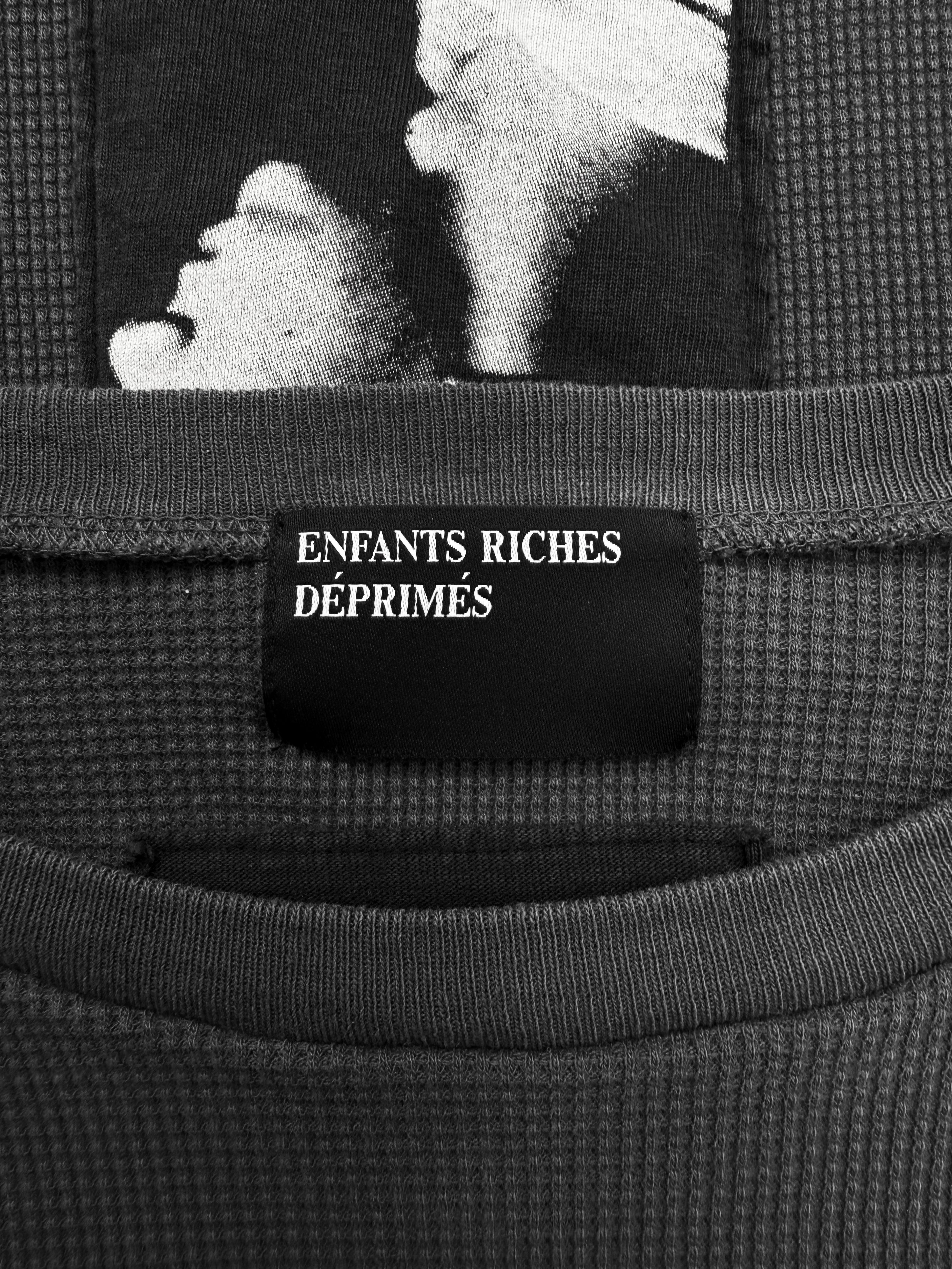 AW24 Enfants Riches Deprimes ‘Assemblage’ Patchwork Thermal Long Sleeve