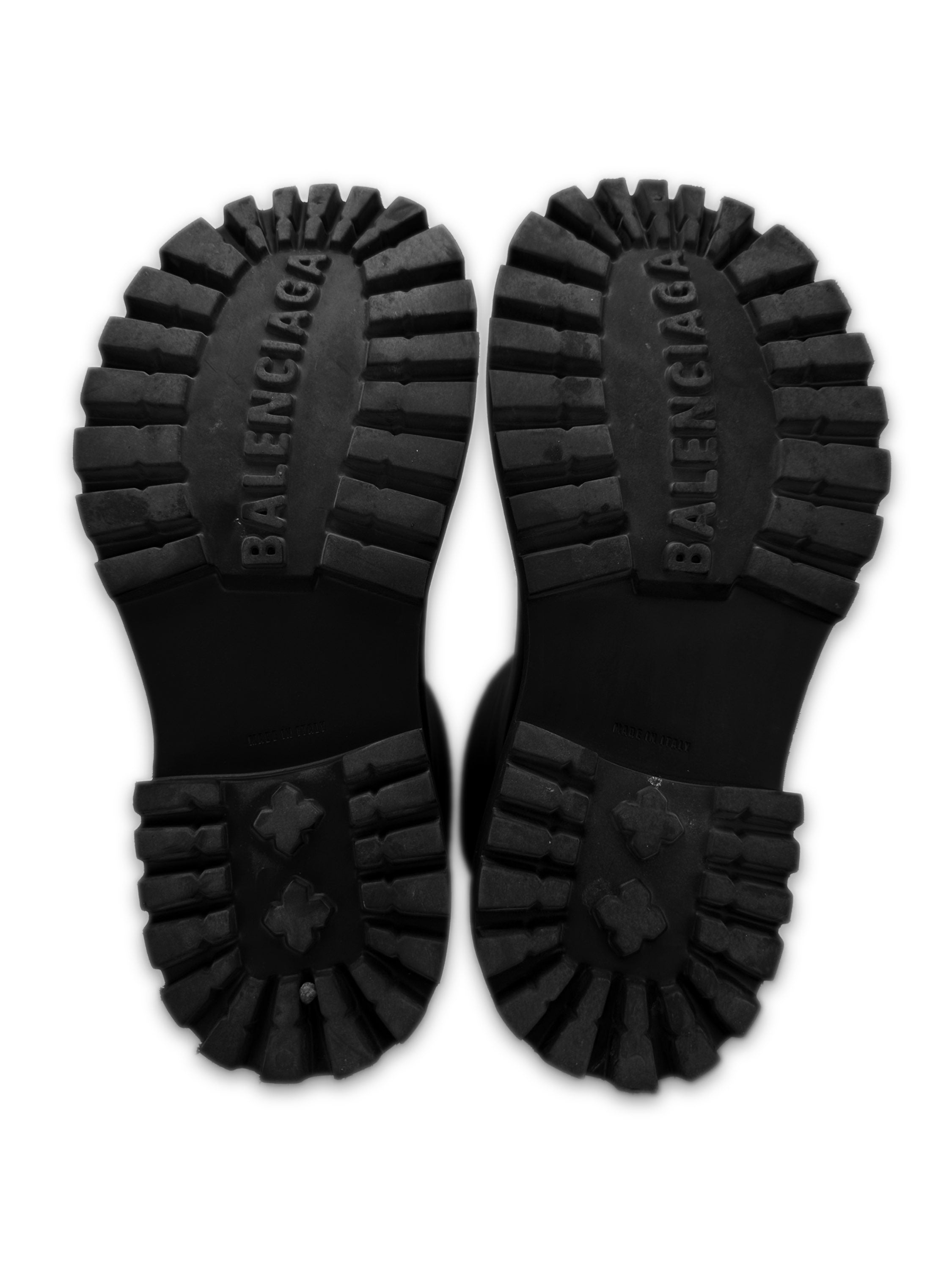 Balenciaga ‘Steroid’ Black Rubber Platform Boots