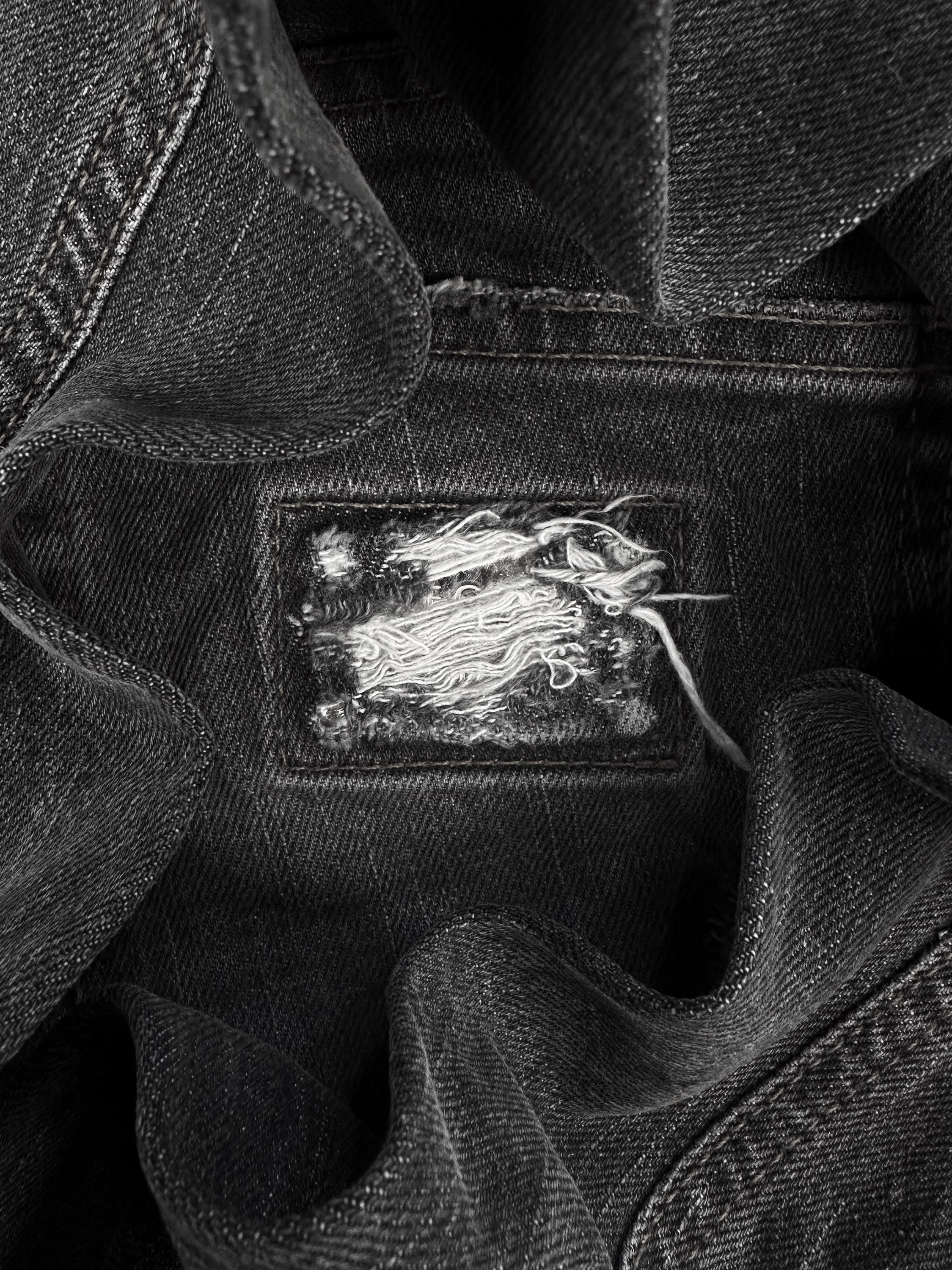 Dolce & Gabbana Distressed Dark Wash Denim