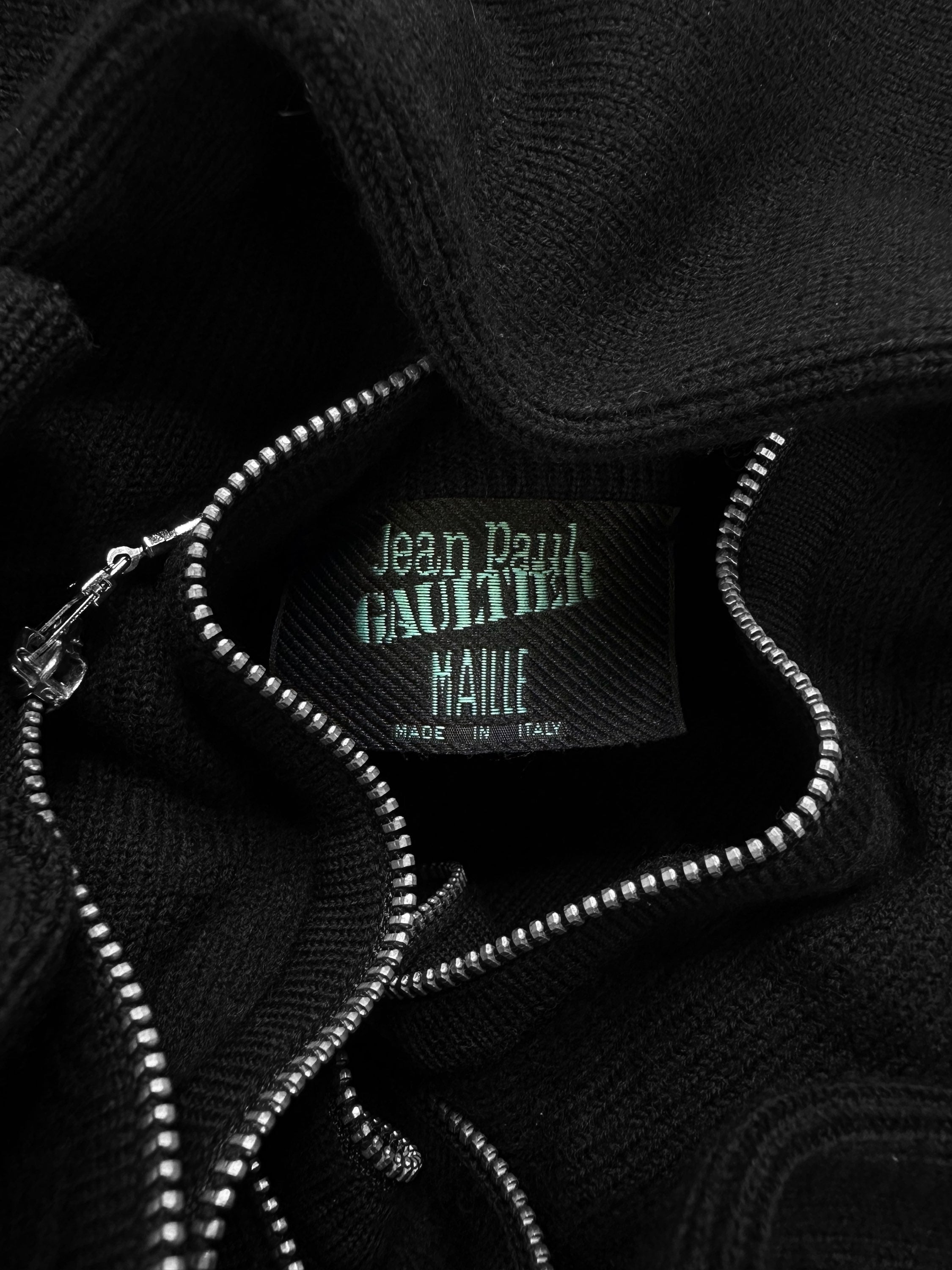 AW91 Jean Paul Gaultier ‘Muscle’ Trompe L’Oeil Padded Bomber Jacket