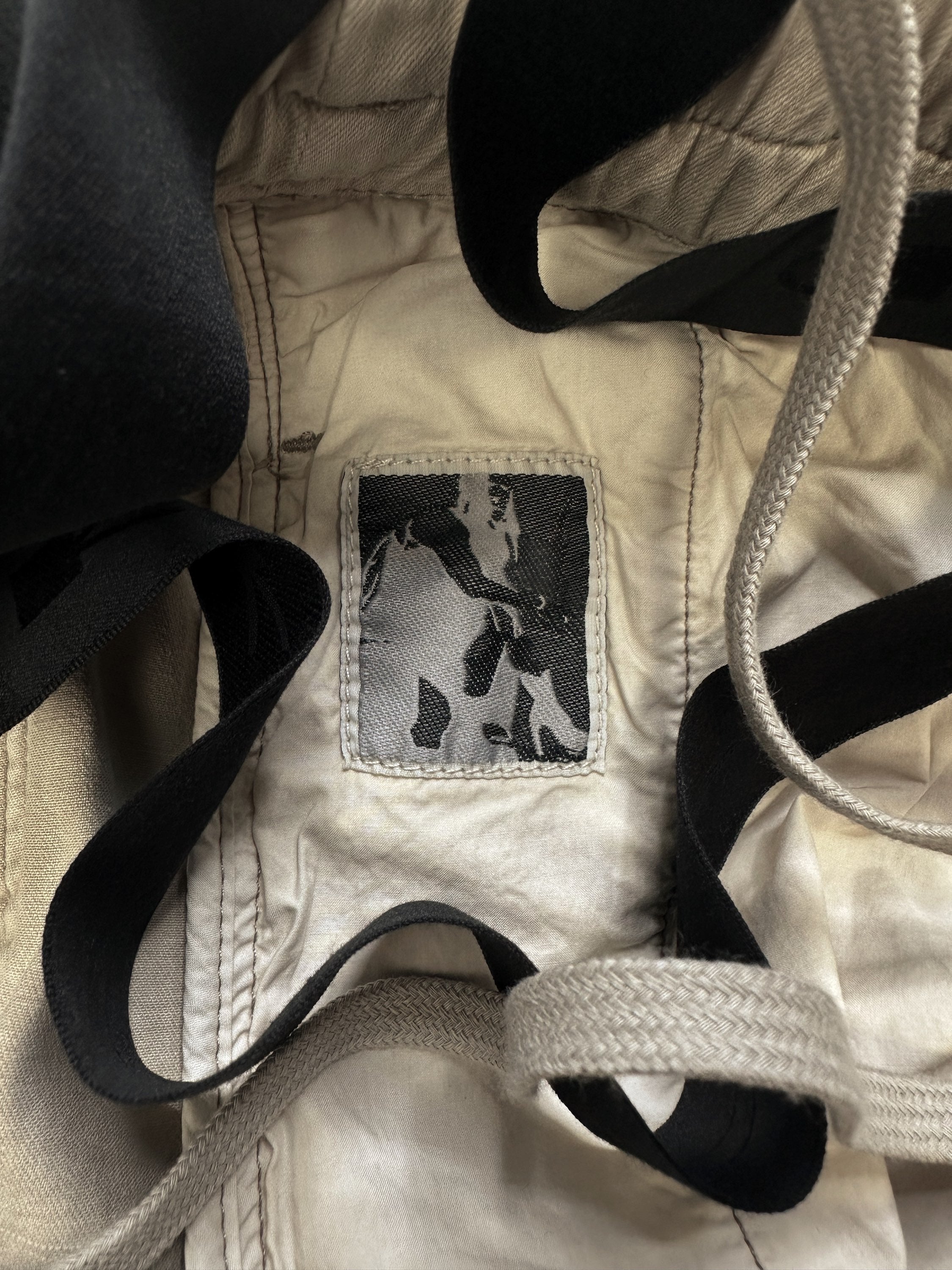 SS20 Rick Owens DRKSHDW Drop Crotch Cropped Pants