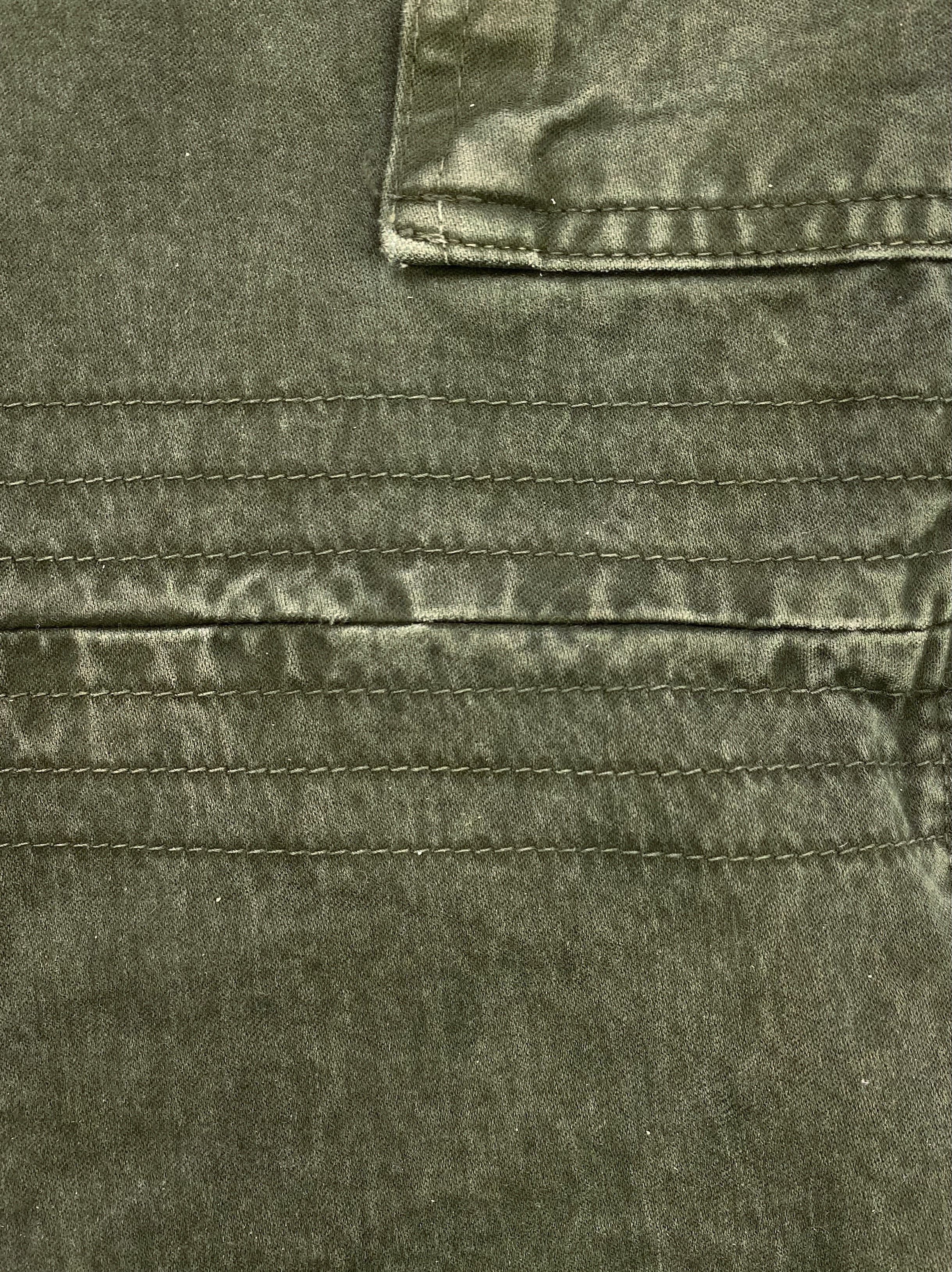 AW03 Dolce & Gabbana Bondage Strap Forest Green Cargo Pants