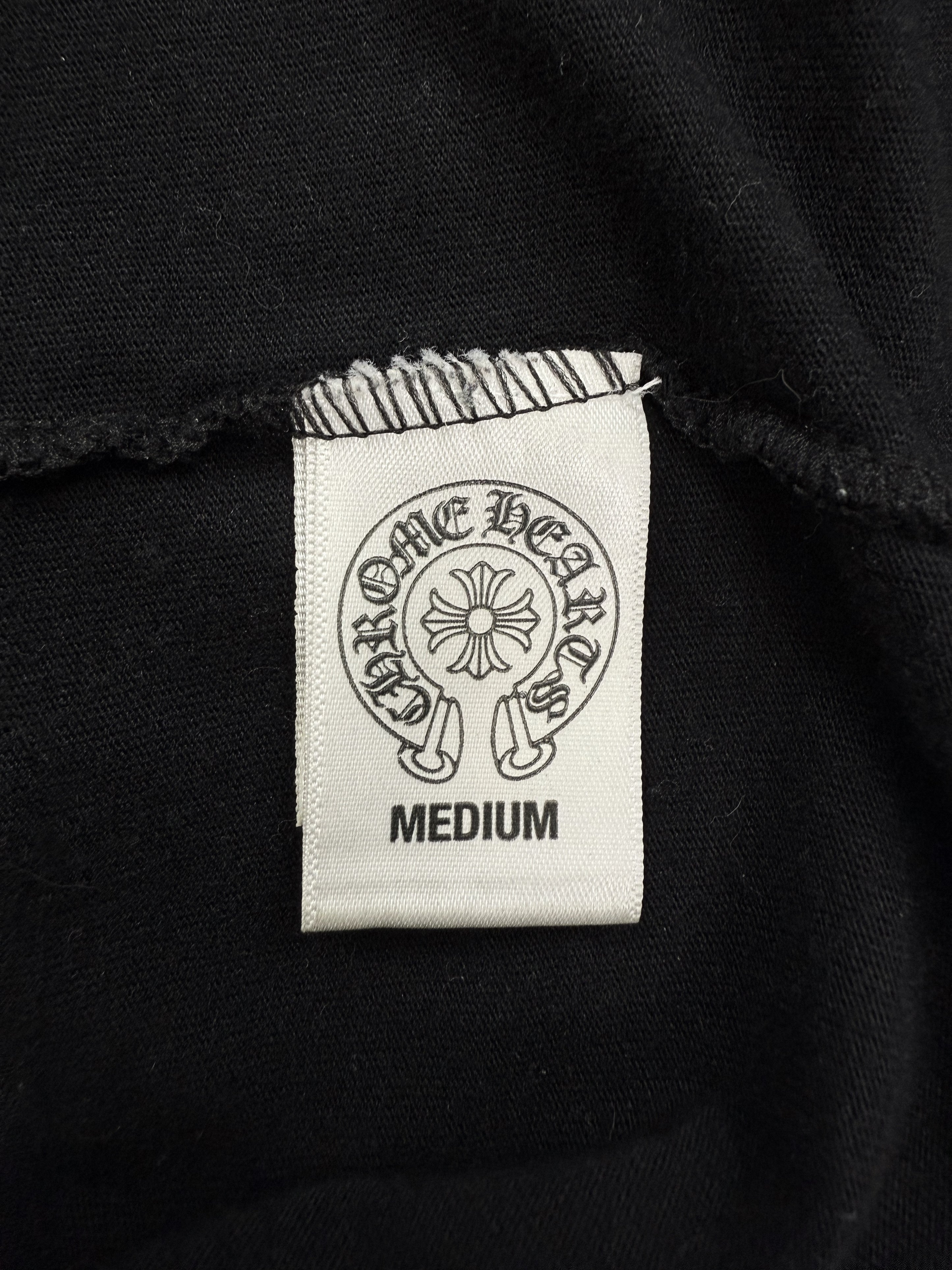 Chrome Hearts ‘U.S.A’ Flag Black Pocket Graphic T-Shirt