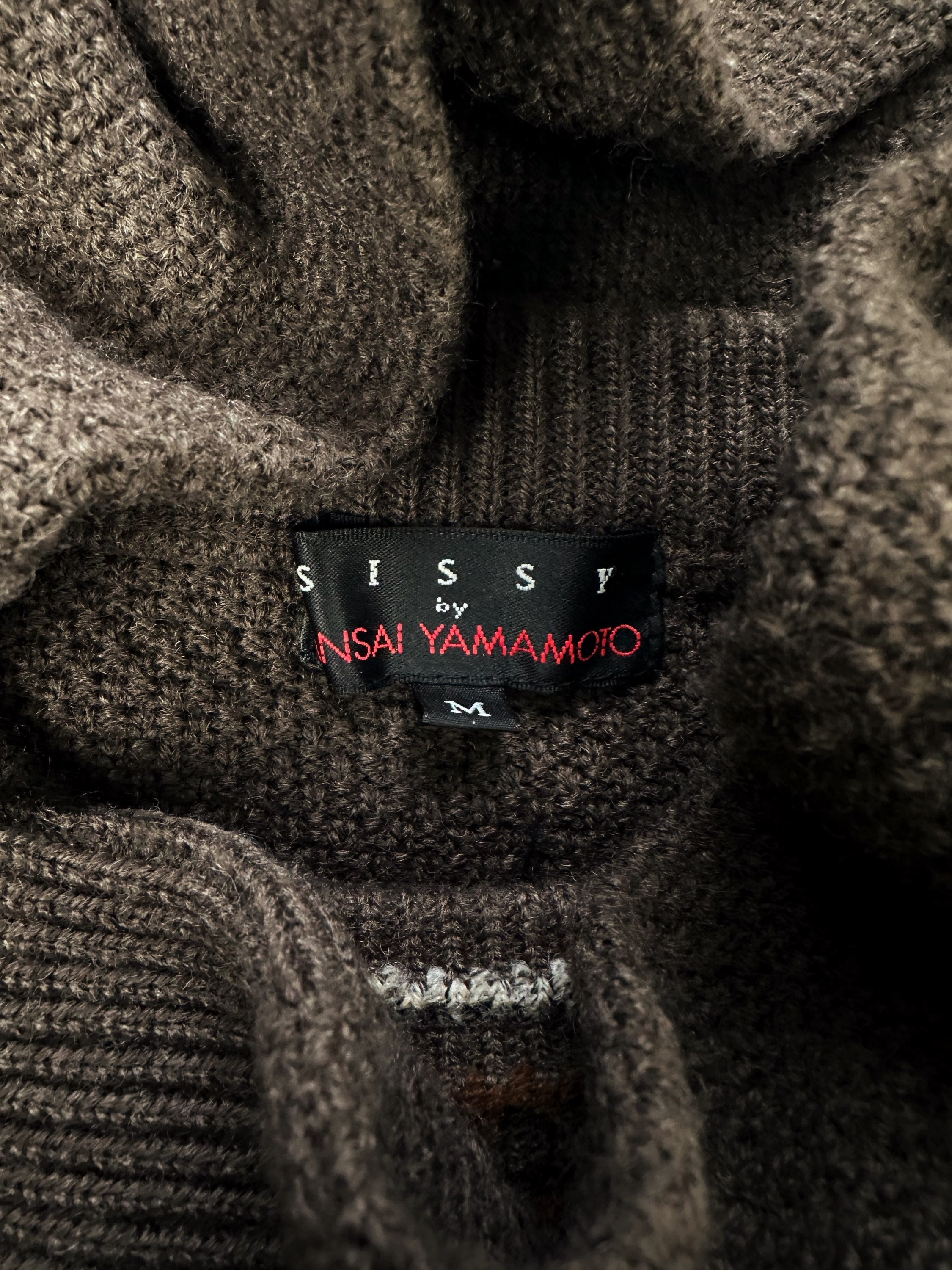 00s Kansai Yamamoto Cable Knit Tonal Sweater