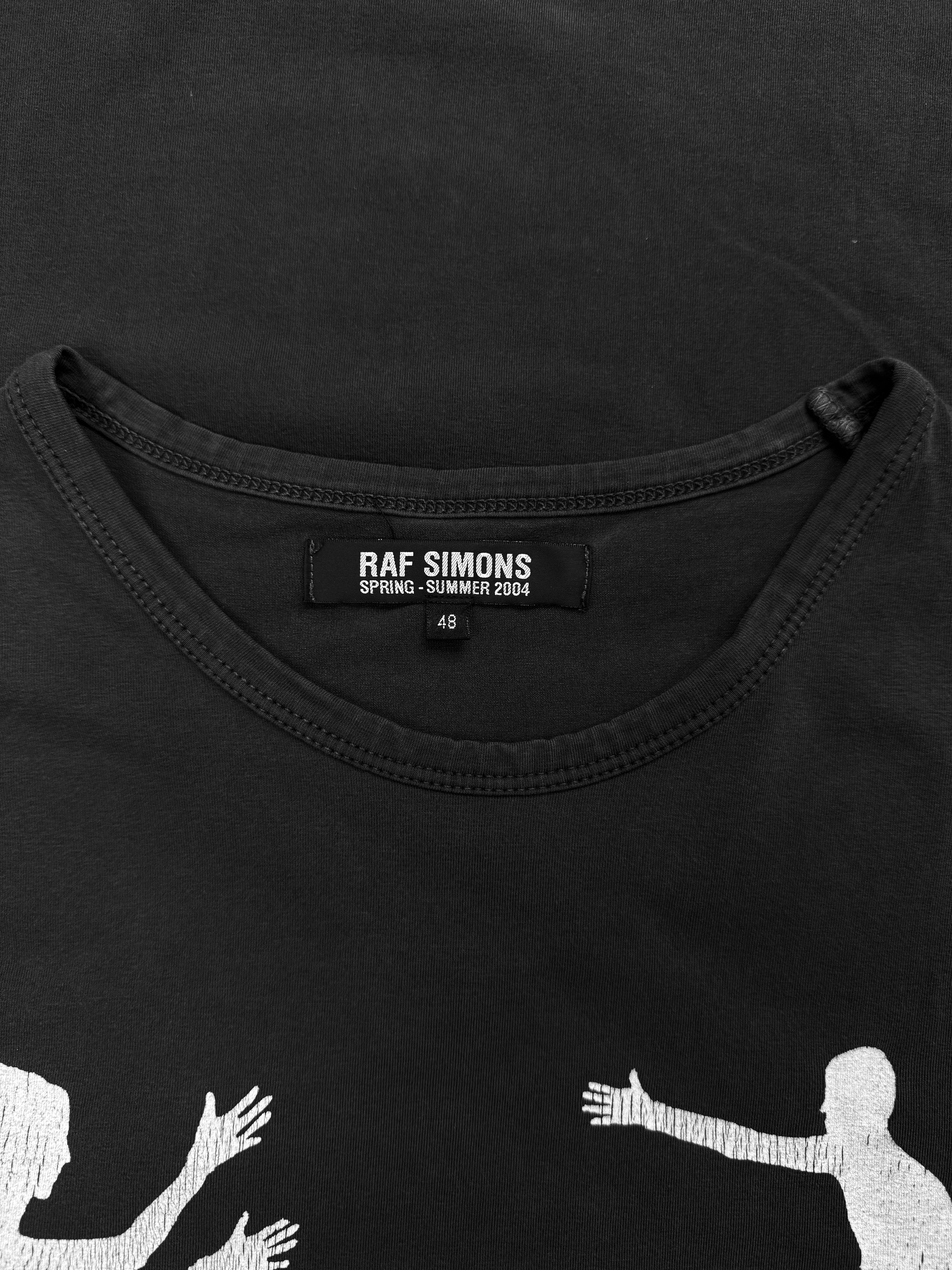 SS04 Raf Simons ‘MTCBU’ Yoga Siddhartha Grey T-Shirt