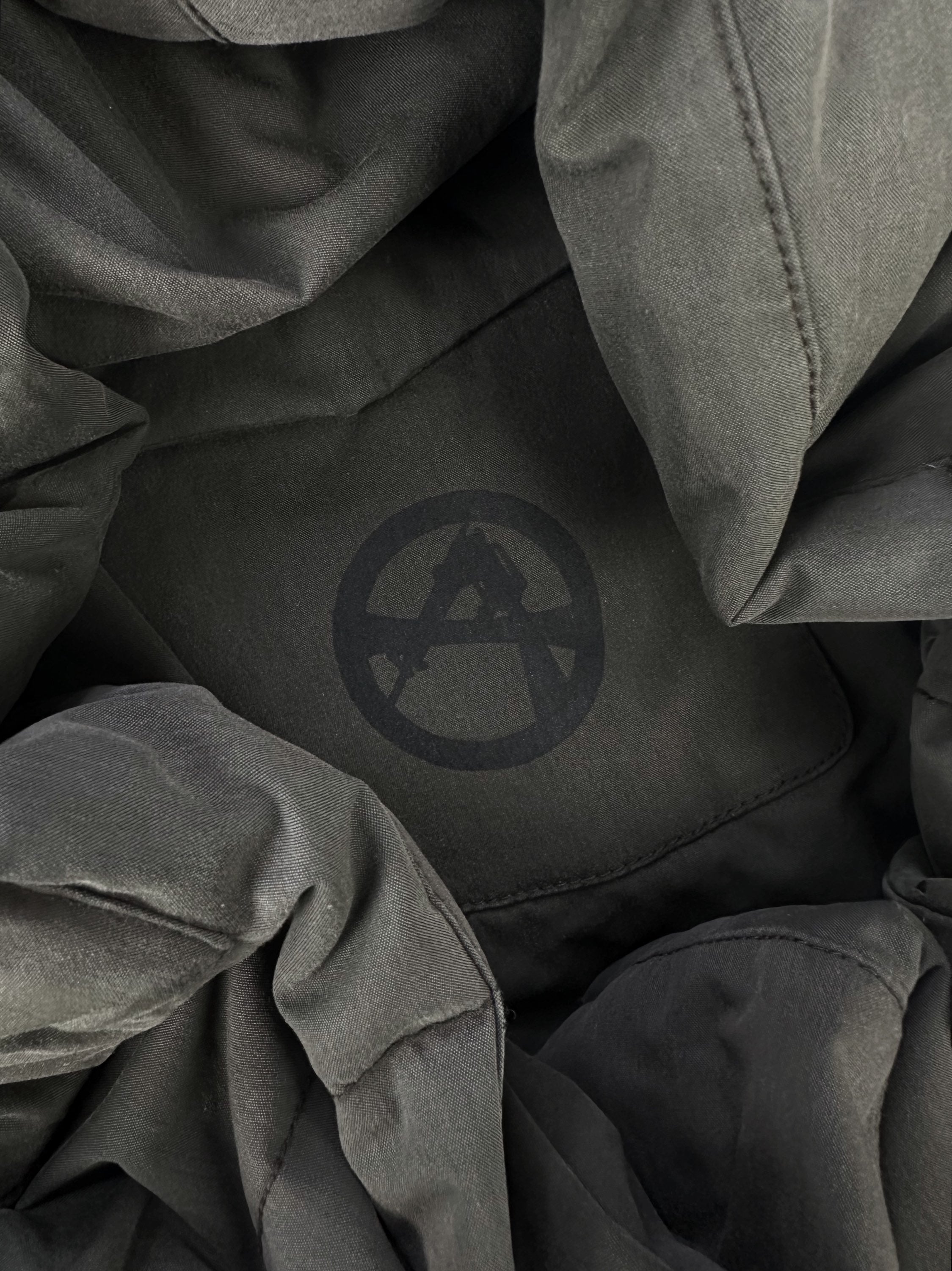 Tete Homme ‘Anarchy’ D-Ring Tank Cargo Puffer Jacket