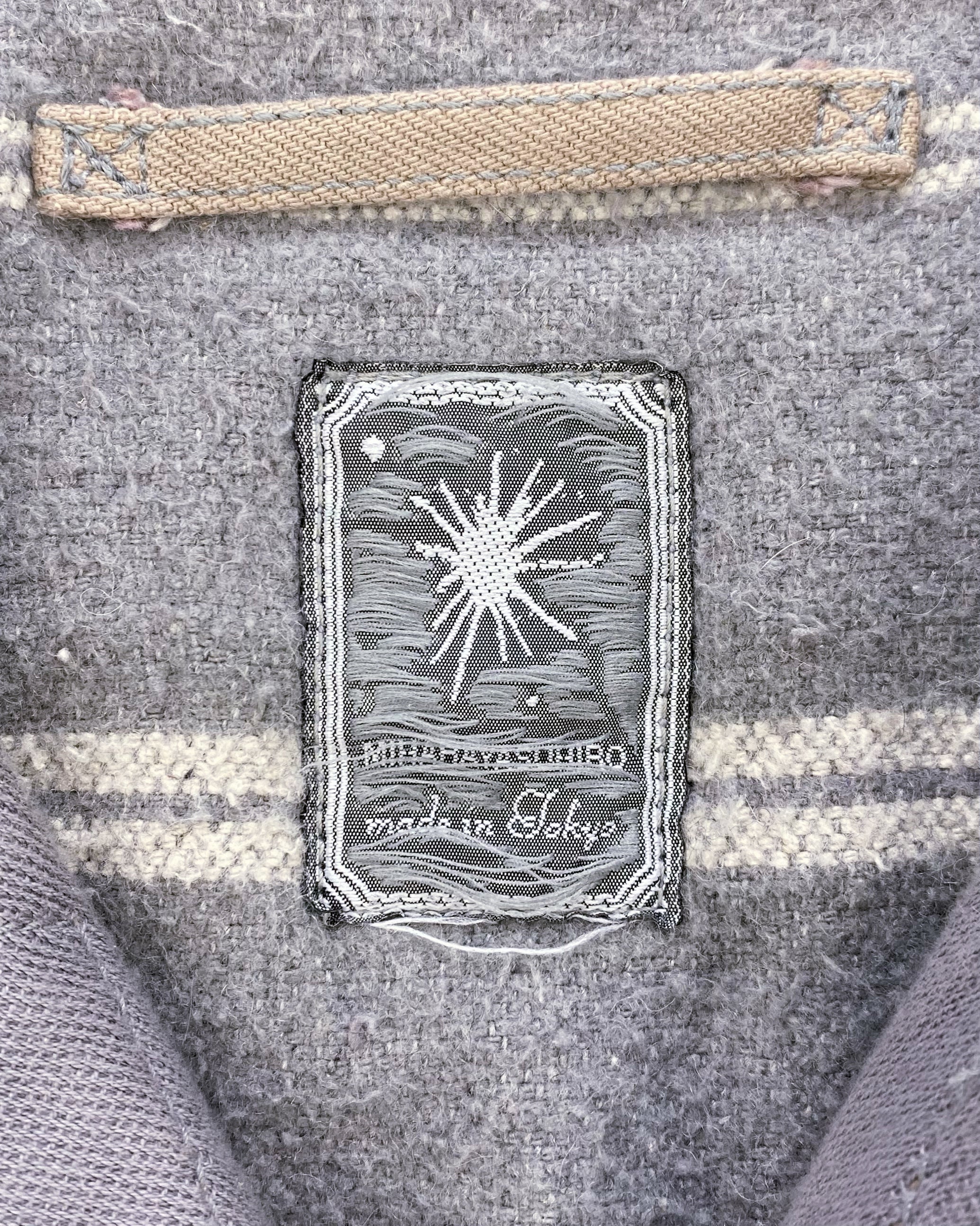 AW07 Mihara Yasuhiro ‘Mummy’ Distressed Lilac Jacket