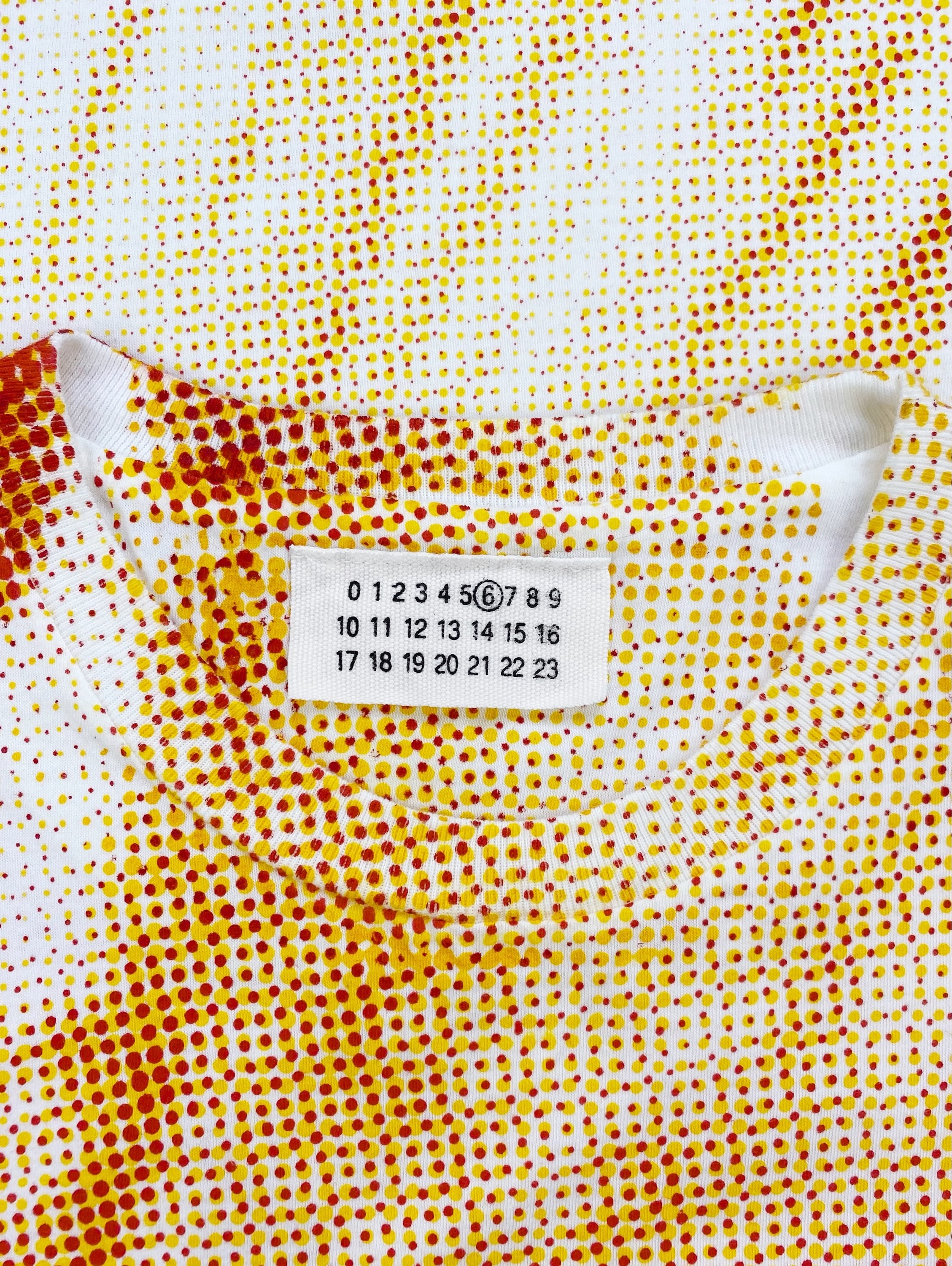 SS04 Margiela MM6 Full Print Graphic Face Tank Top