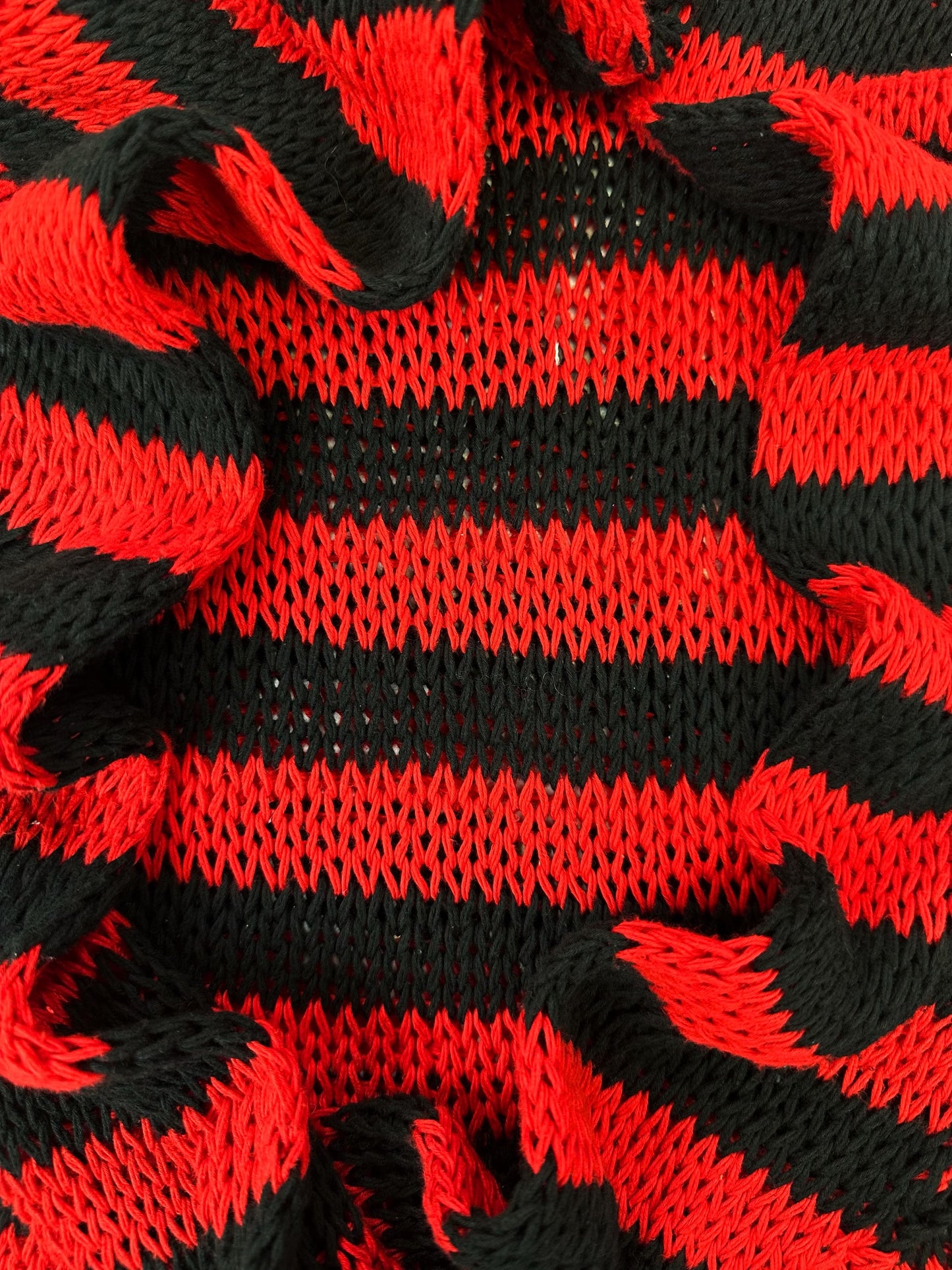 AW97 Raf Simons OG Loose Gauge ‘Striped’ Knitted Sweater