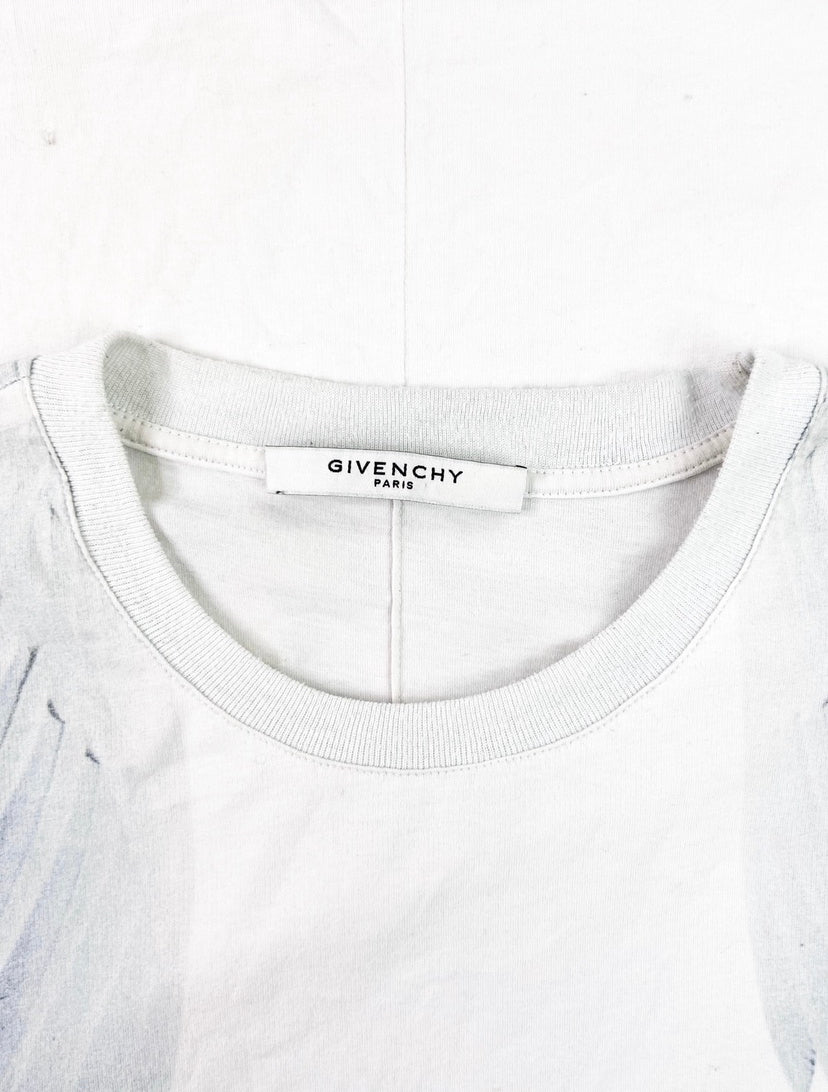 Givenchy Angel Wing Trompe L’oeil Oversized Graphic T-Shirt