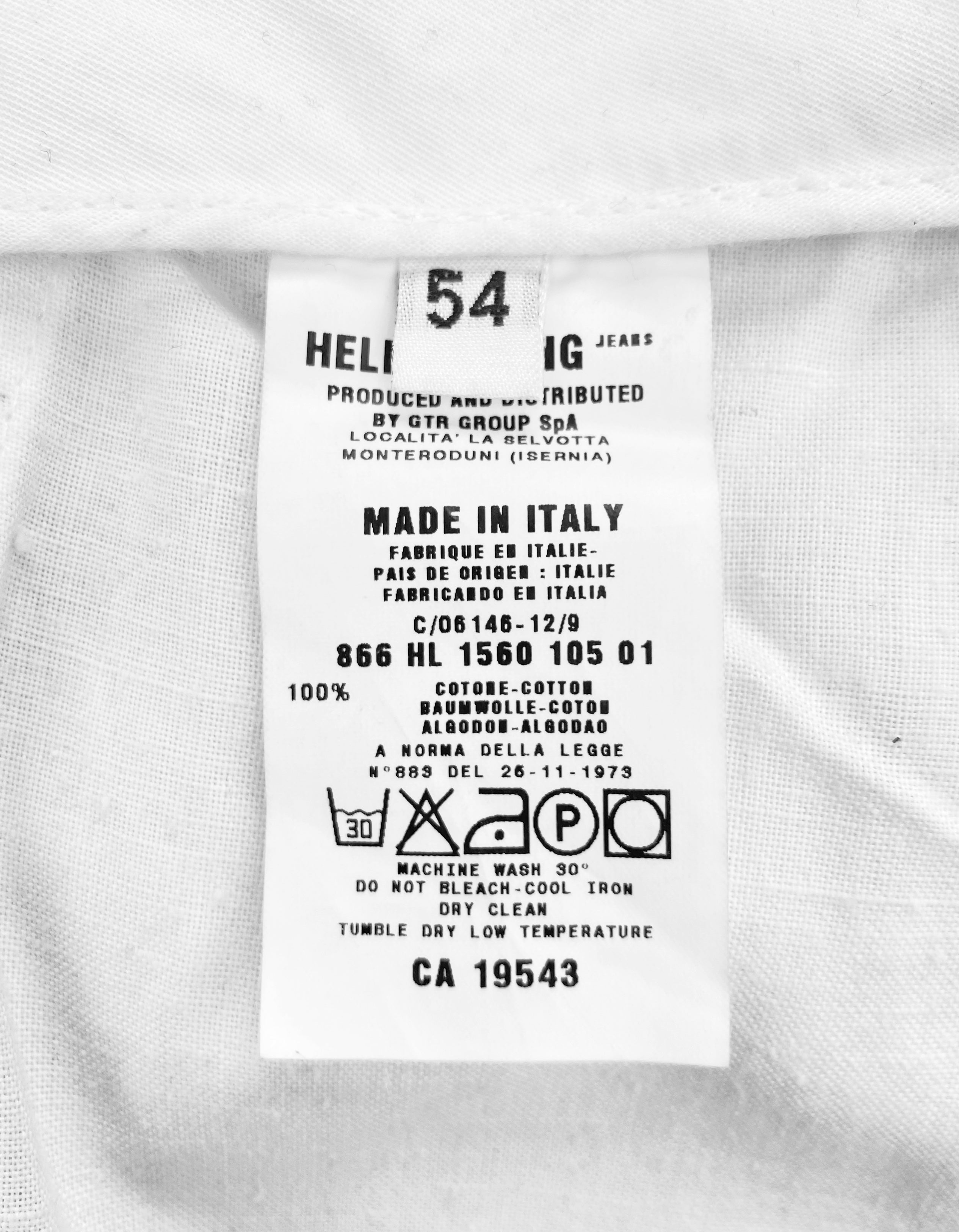 FW99 Helmut Lang Astro Cargo Flight Parachute Pants