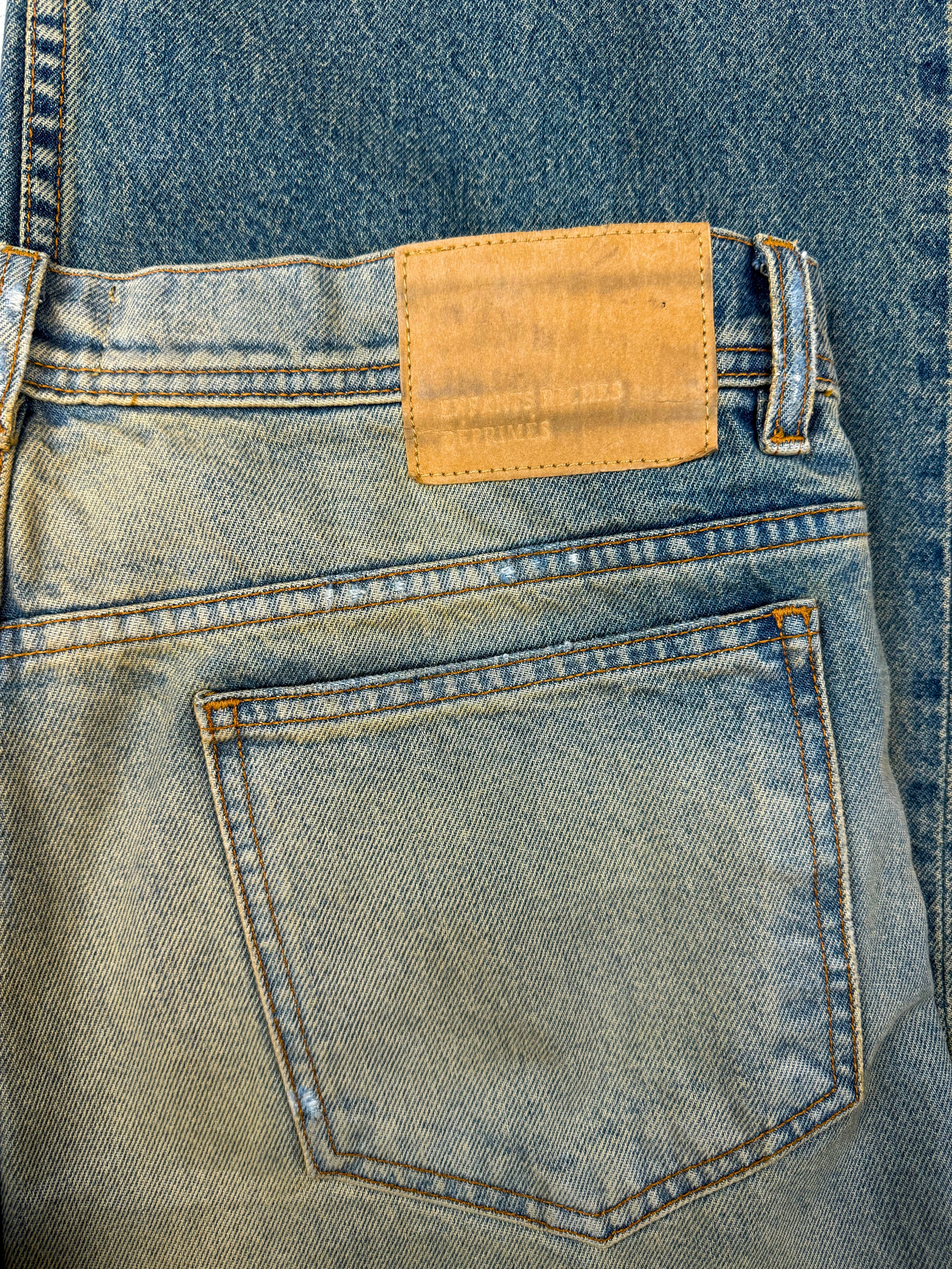 SS24 Enfants Riches Deprimes ‘Corpse Pose’ Sand Wash Denim