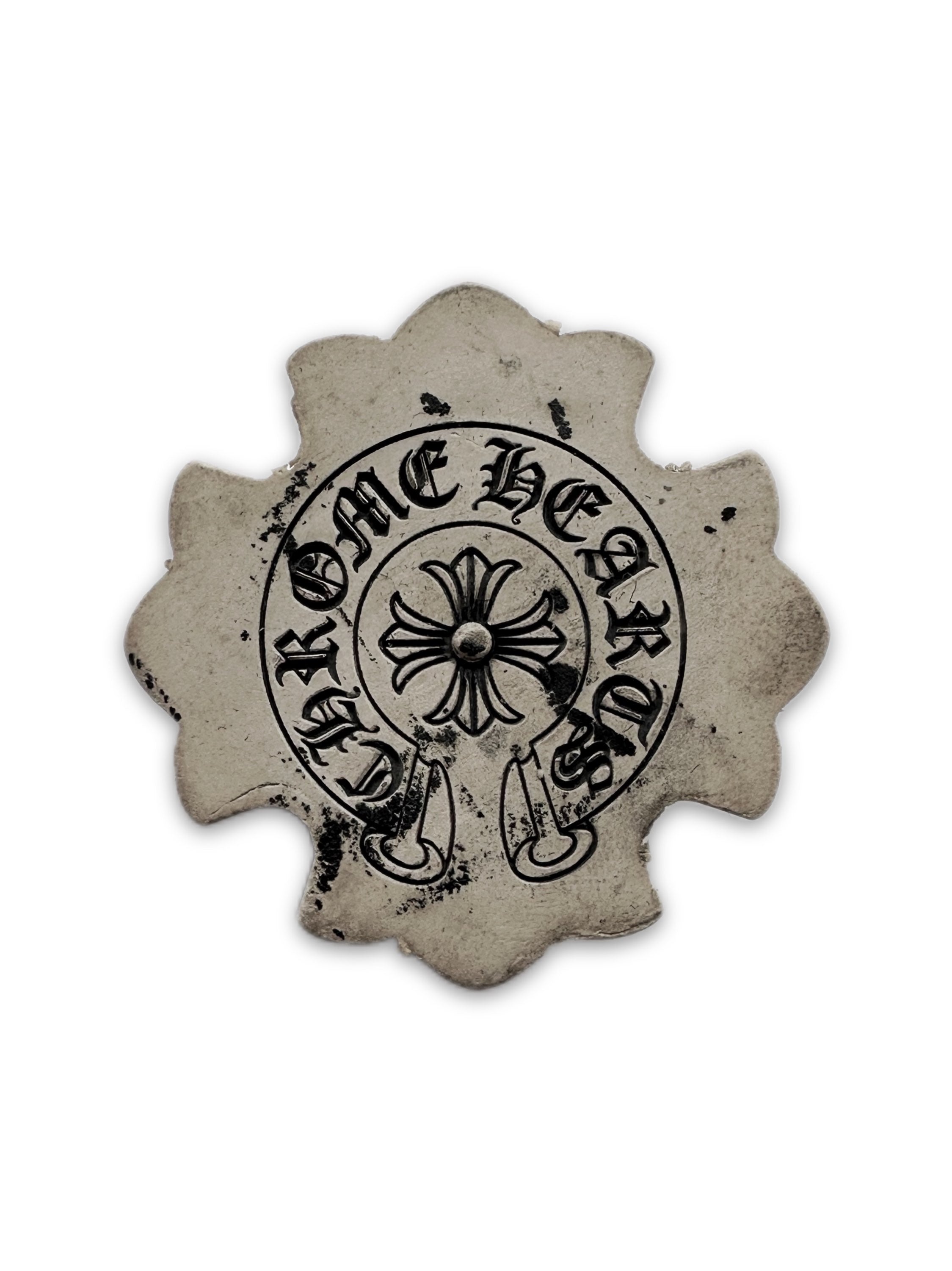 Chrome Hearts .925 Silver ‘Cross’ Pencil Sharpener + Eraser