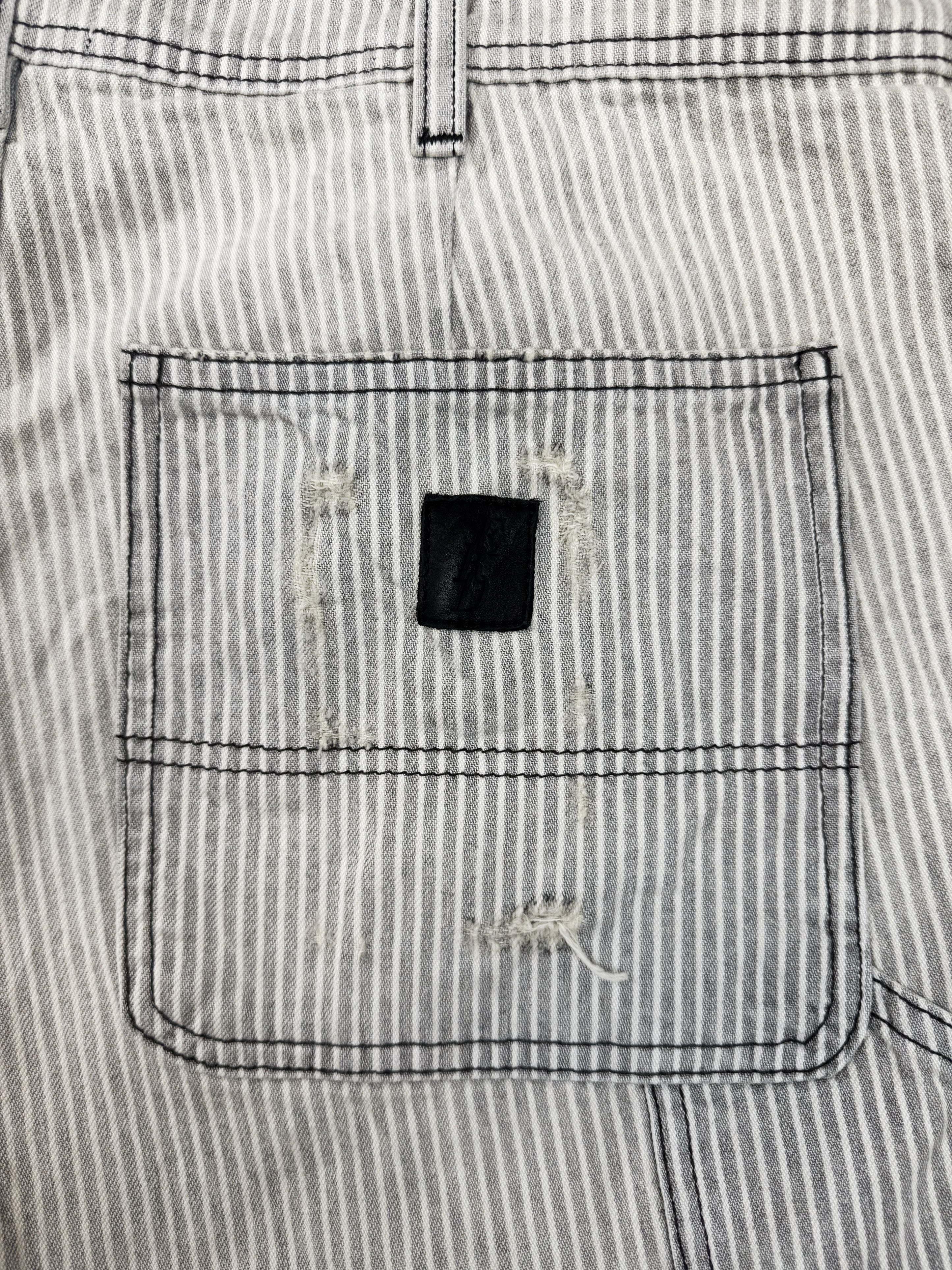 SS24 Enfants Riches Deprimes Hickory ‘Shuji’ Logging Striped Carpenter Pants