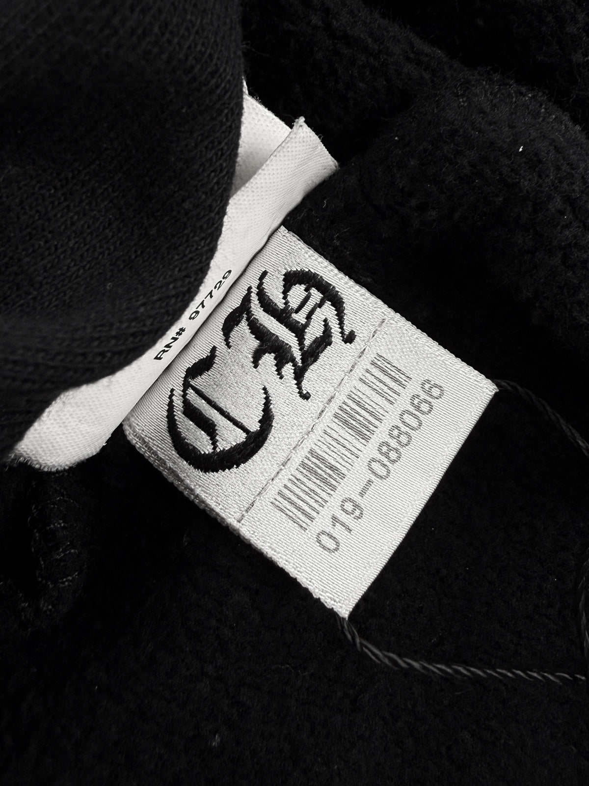 Chrome Hearts Floral Horse Shoe Black Hoodie