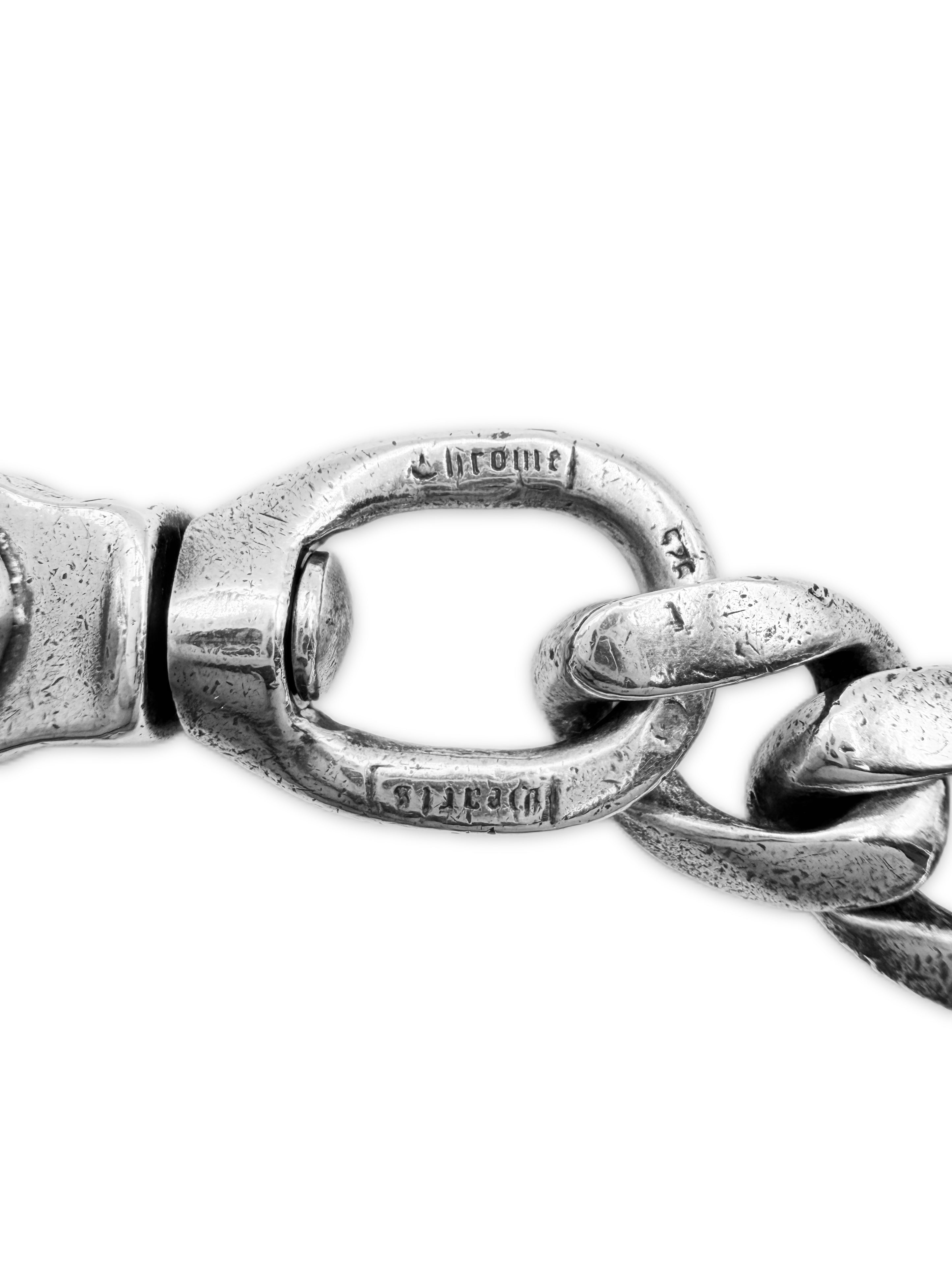 Chrome Hearts Diamond Aftermarket Cuban Link Lobster Keychain