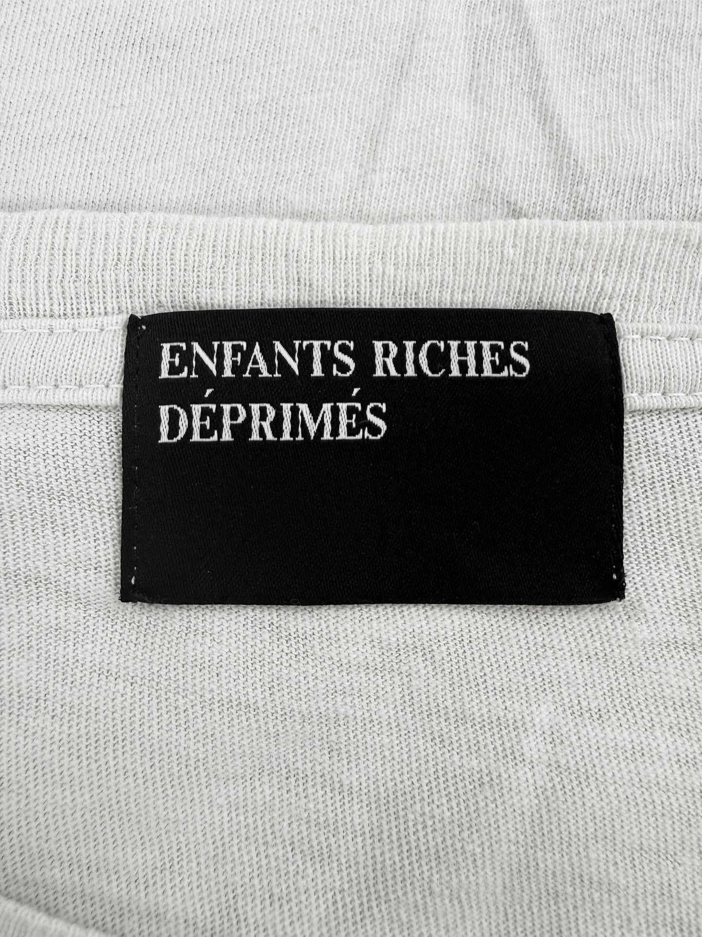 Enfants Riches Deprimes ‘Gnaw’ White Graphic T-Shirt