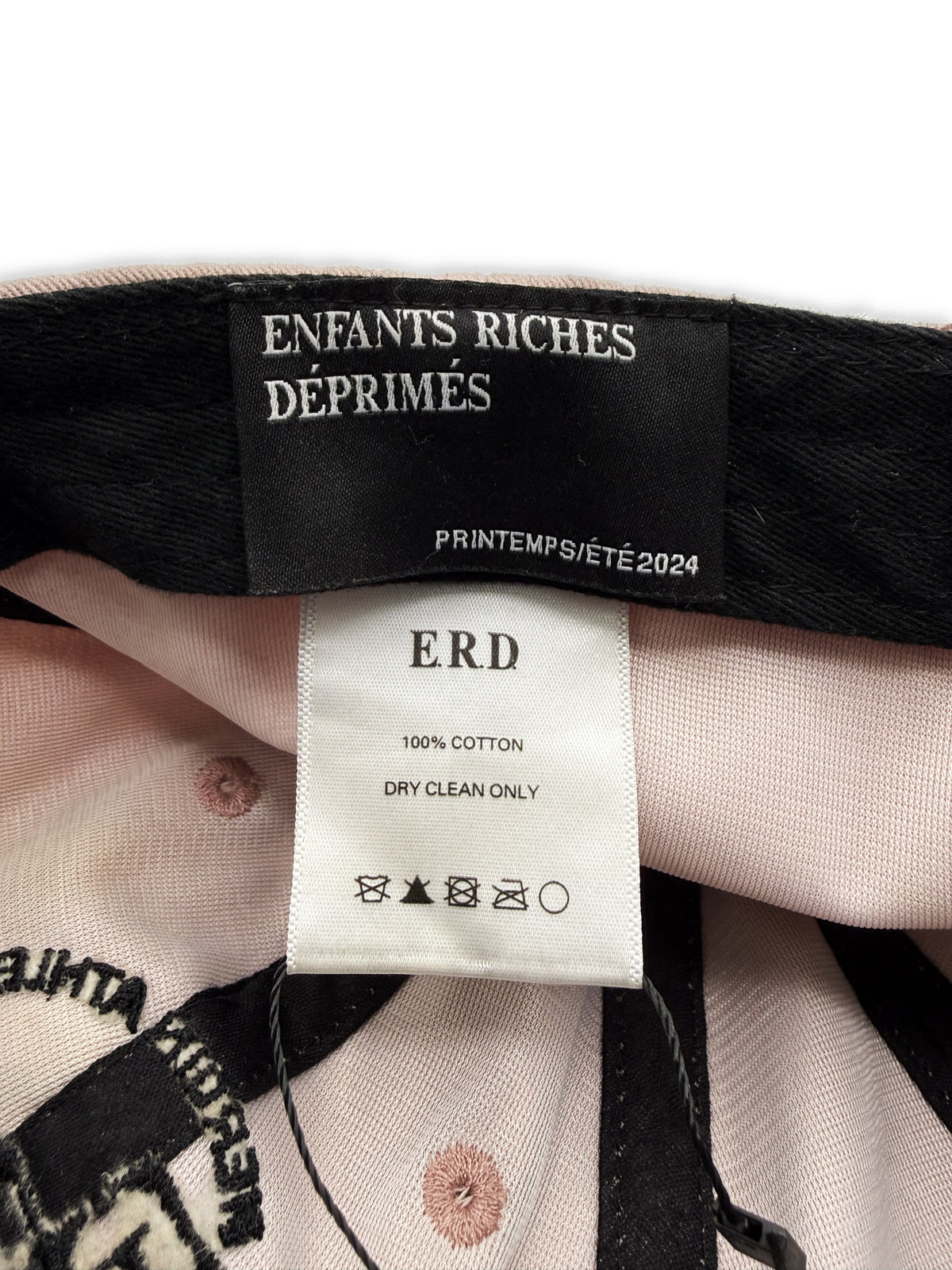 SS24 Enfants Riches Deprimes Heroin Athletics 6 Panel Snap Back Hat