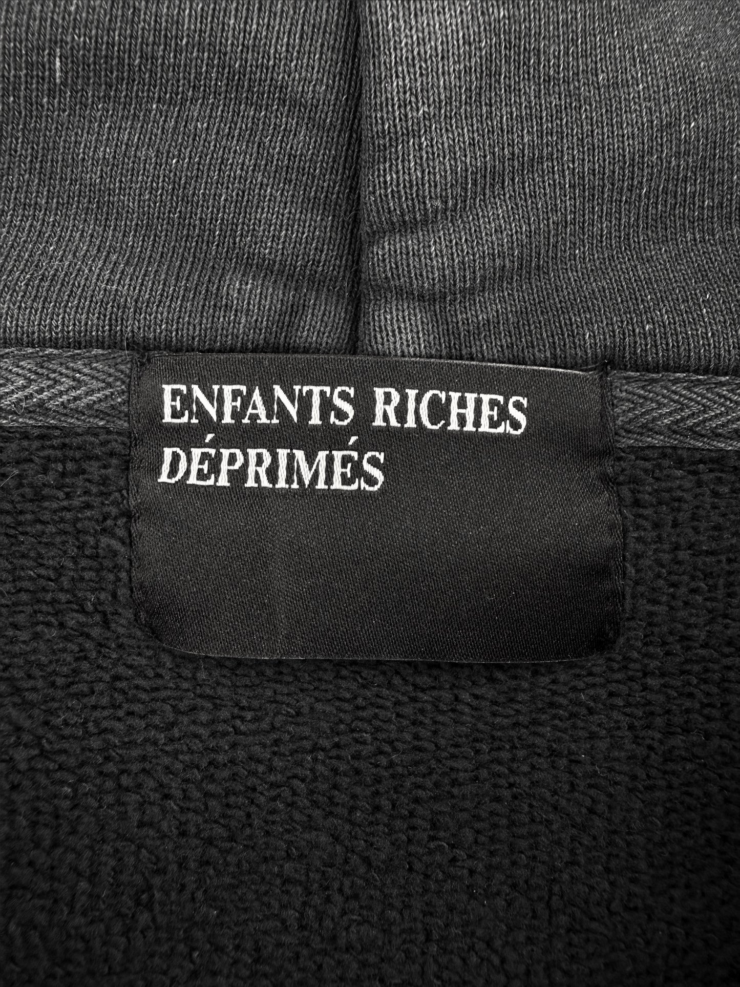 AW24 Enfants Riches Deprimes ‘Exposed Christina’ Grey Graphic Hoodie