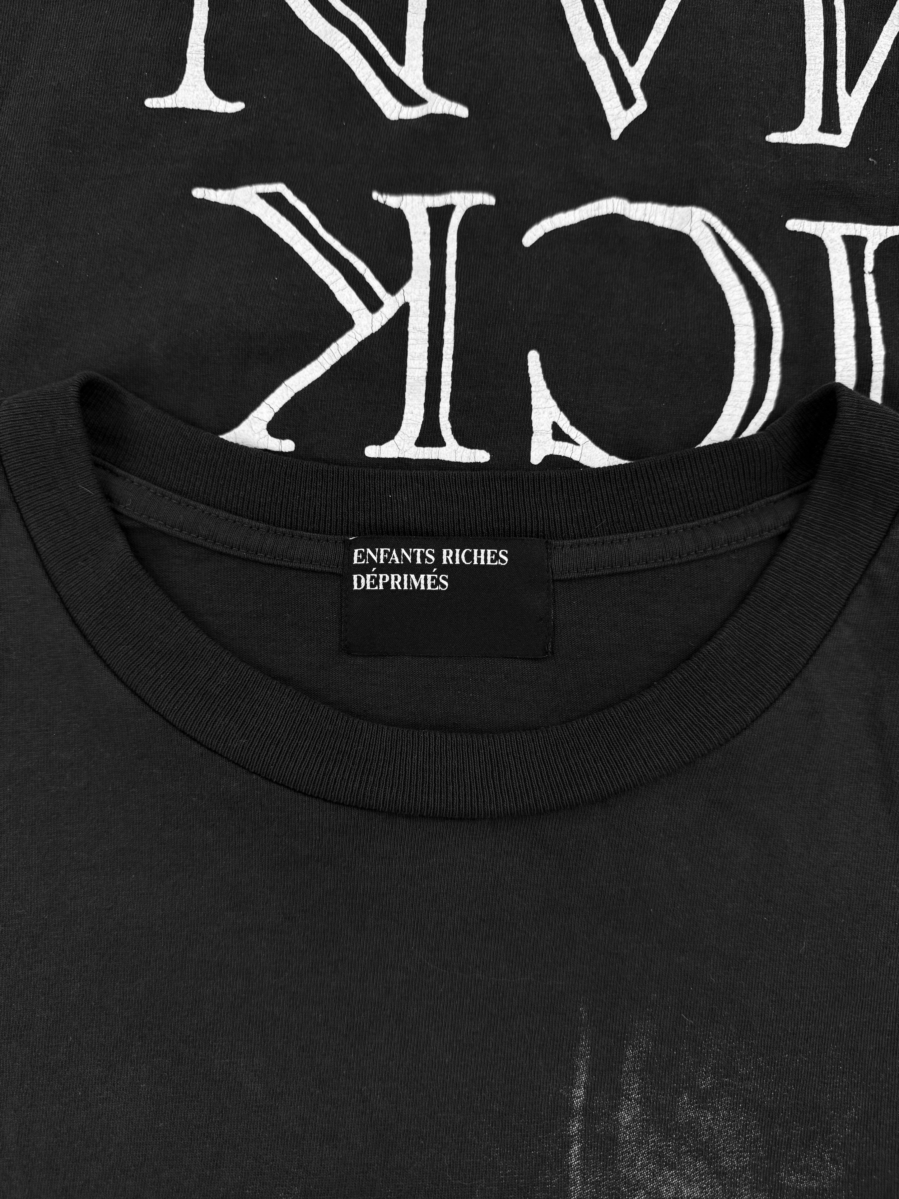 Enfants Riches Deprimes ‘Very Sick Man’ Black Long Sleeve