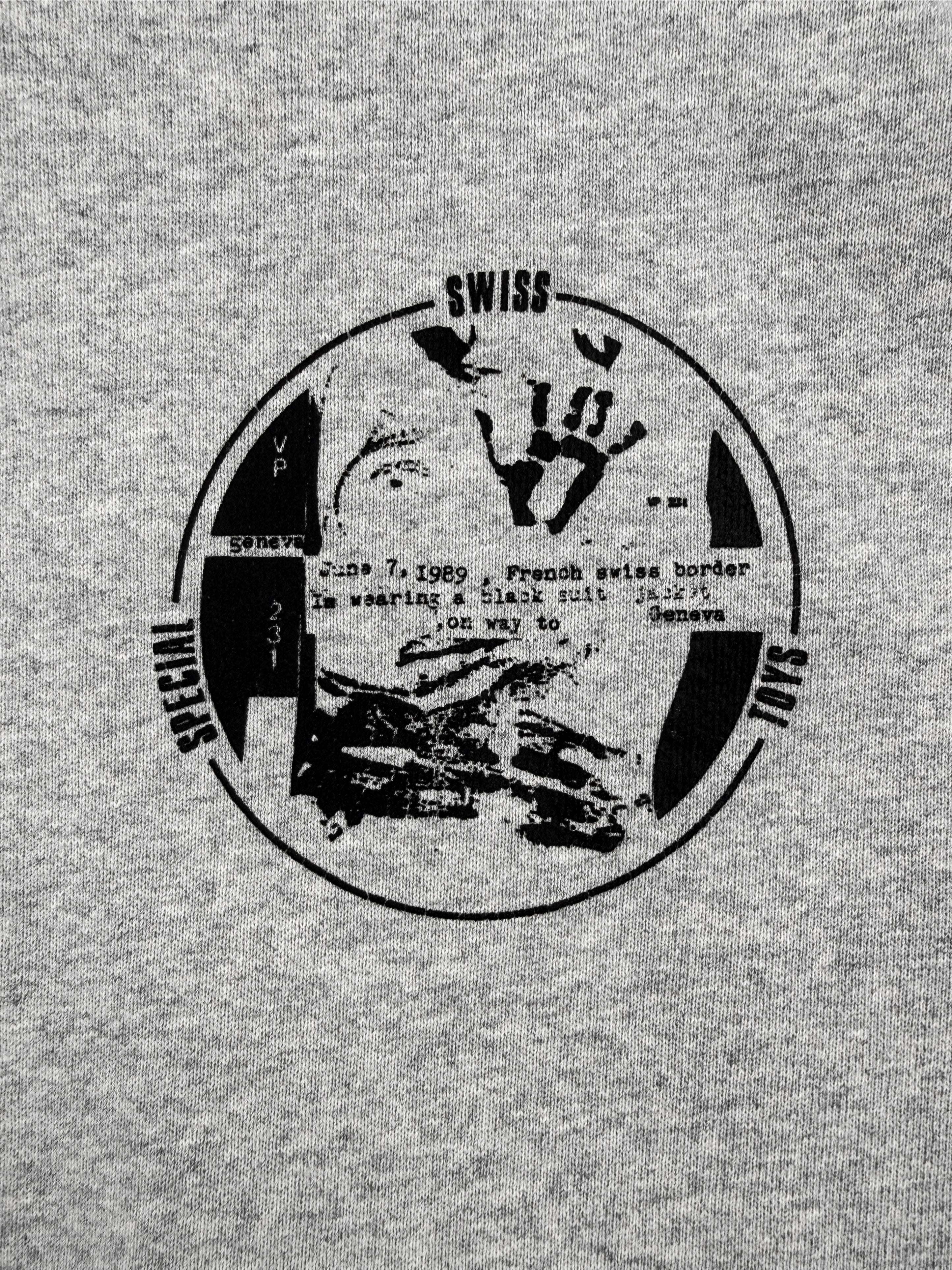 Enfants Riches Deprimes ‘Special Swiss Toys’ Distressed Grey Hoodie