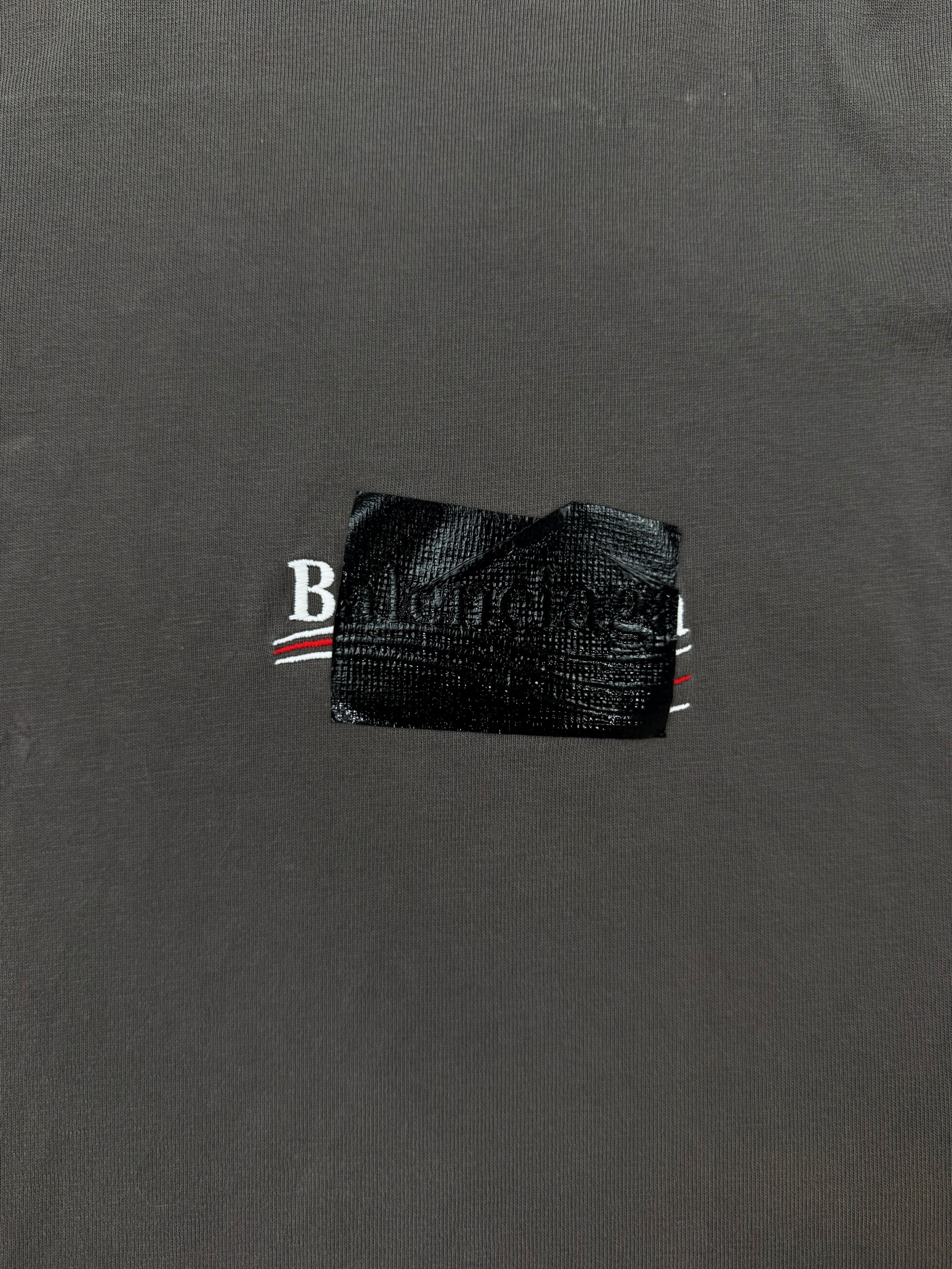 SS23 Balenciaga Gaffer Campaign Logo Grey T-Shirt