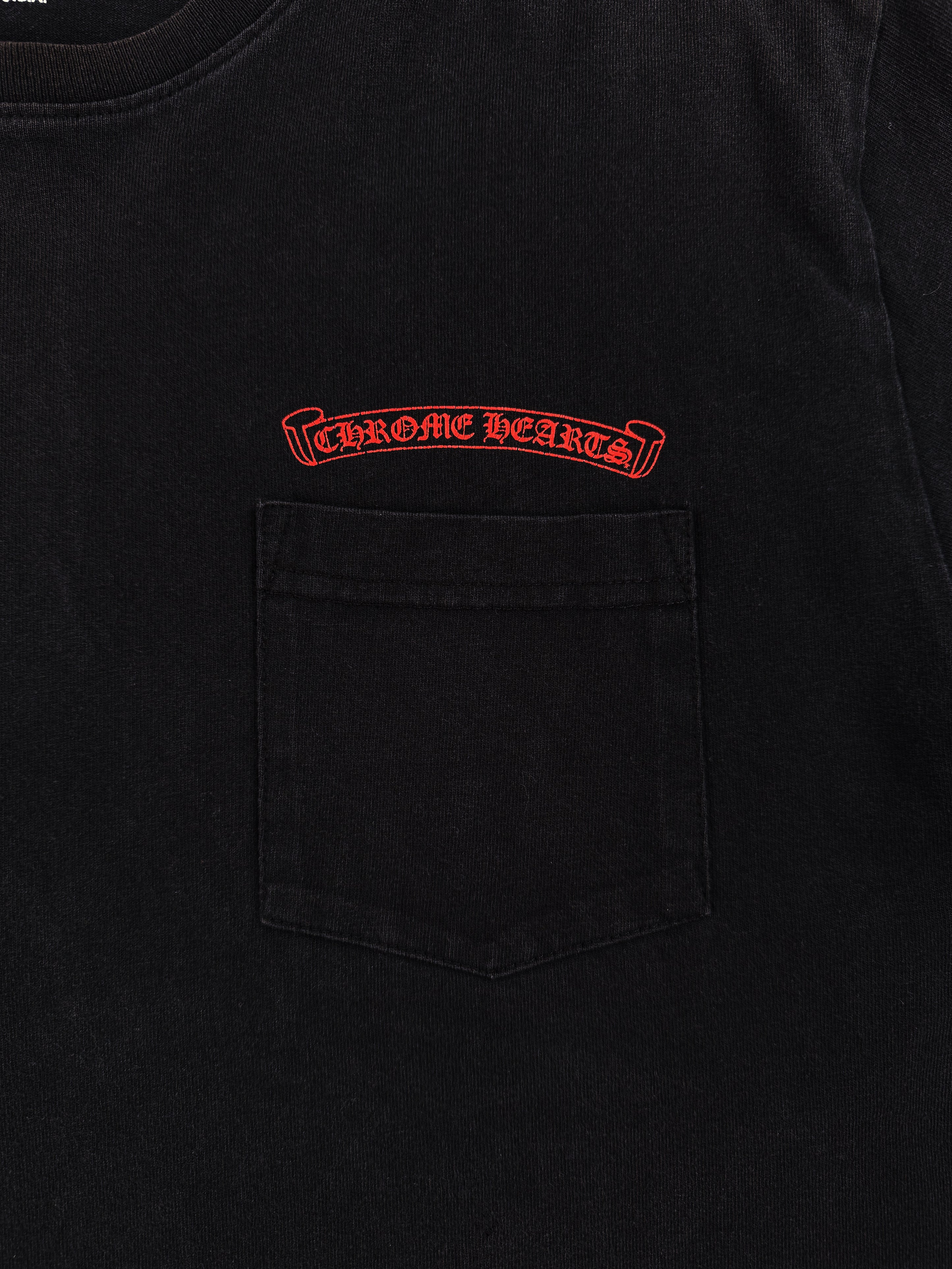 Chrome Hearts Chomper Graphic Black Logo T-Shirt