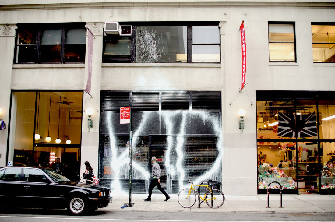 Fashion’s Most Hated Artist, Kidult’s Luxury Graffiti Bombs
