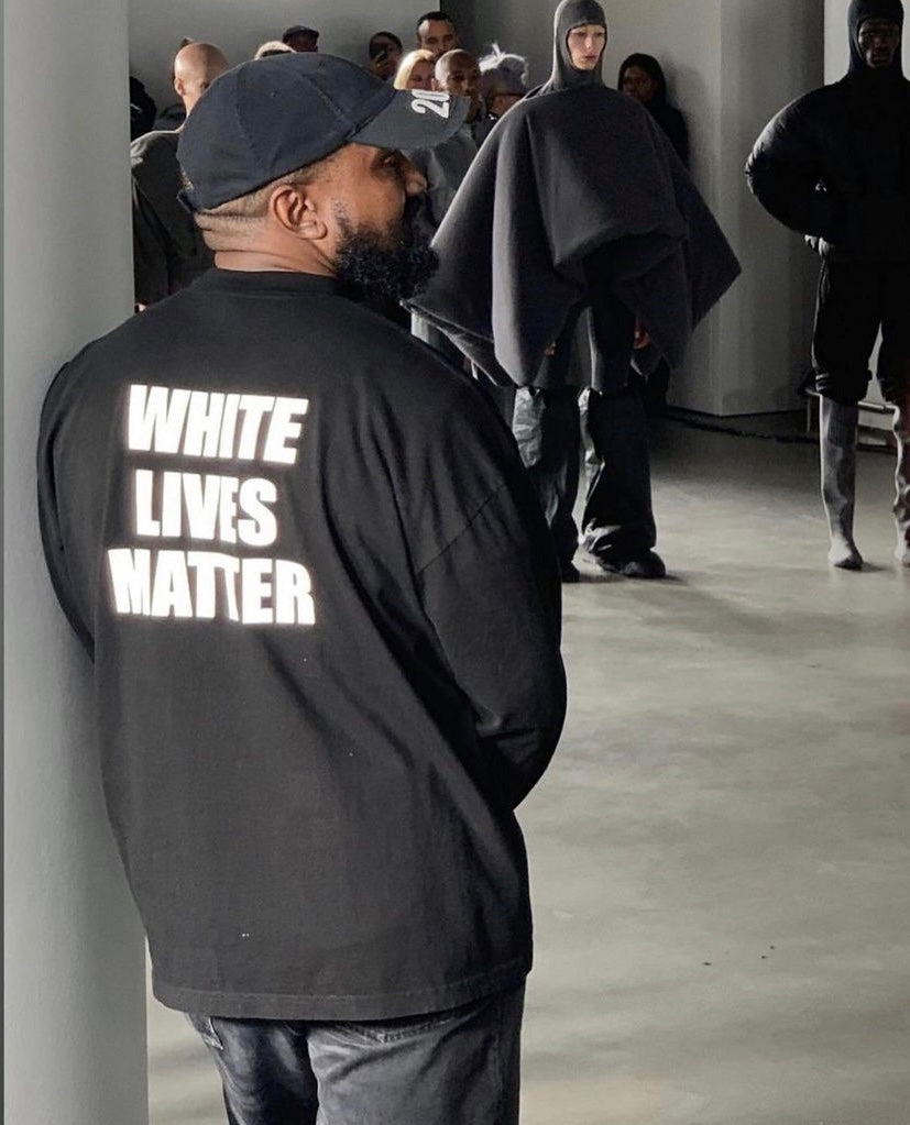 Kanye West Wears “White Lives Matter” T-Shirt at ‘YZYSZN 9’ Show