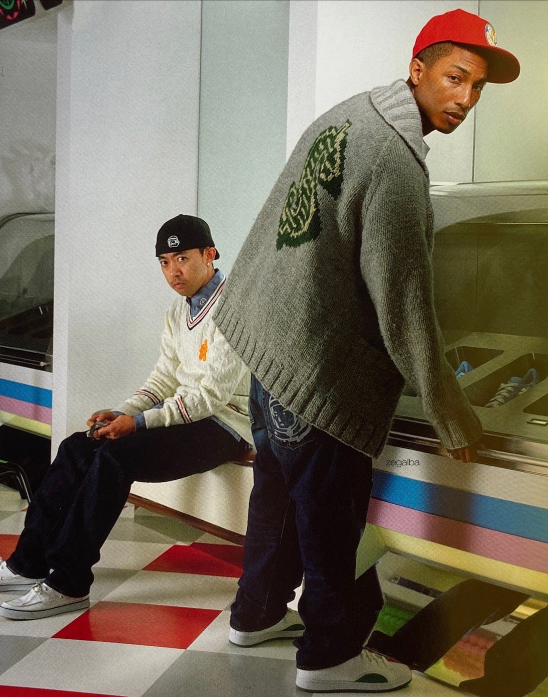 Inside Nigo & Pharrell’s BBC Ice Cream Parlour
