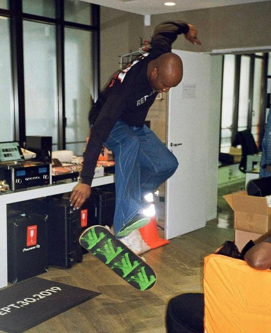 A Look at Virgil Abloh’s Obsession with Skateboarding