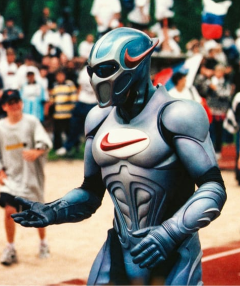Remembering ‘Swoosh-Man’, Nike’s $125,000 Superhero Suit (1996)