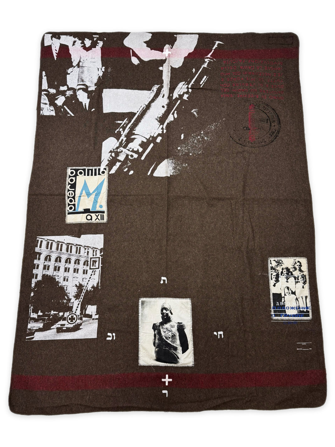 AW26 Enfants Riches Deprimes F&F 1/10 ‘JFK’ Patchwork Blanket