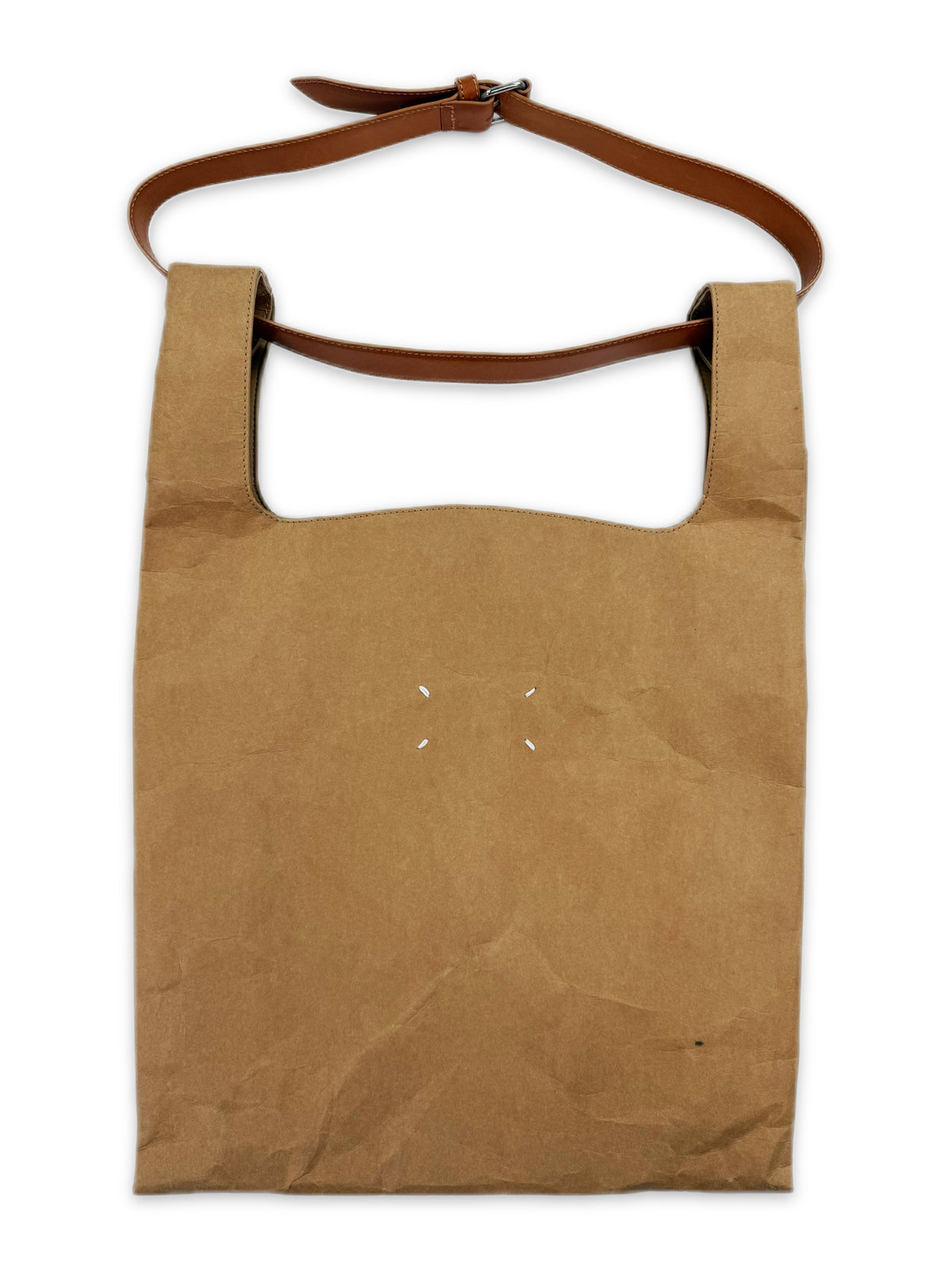 Maison Margiela Paper Belted Trompe L’Oeil Shoulder / Tote Bag