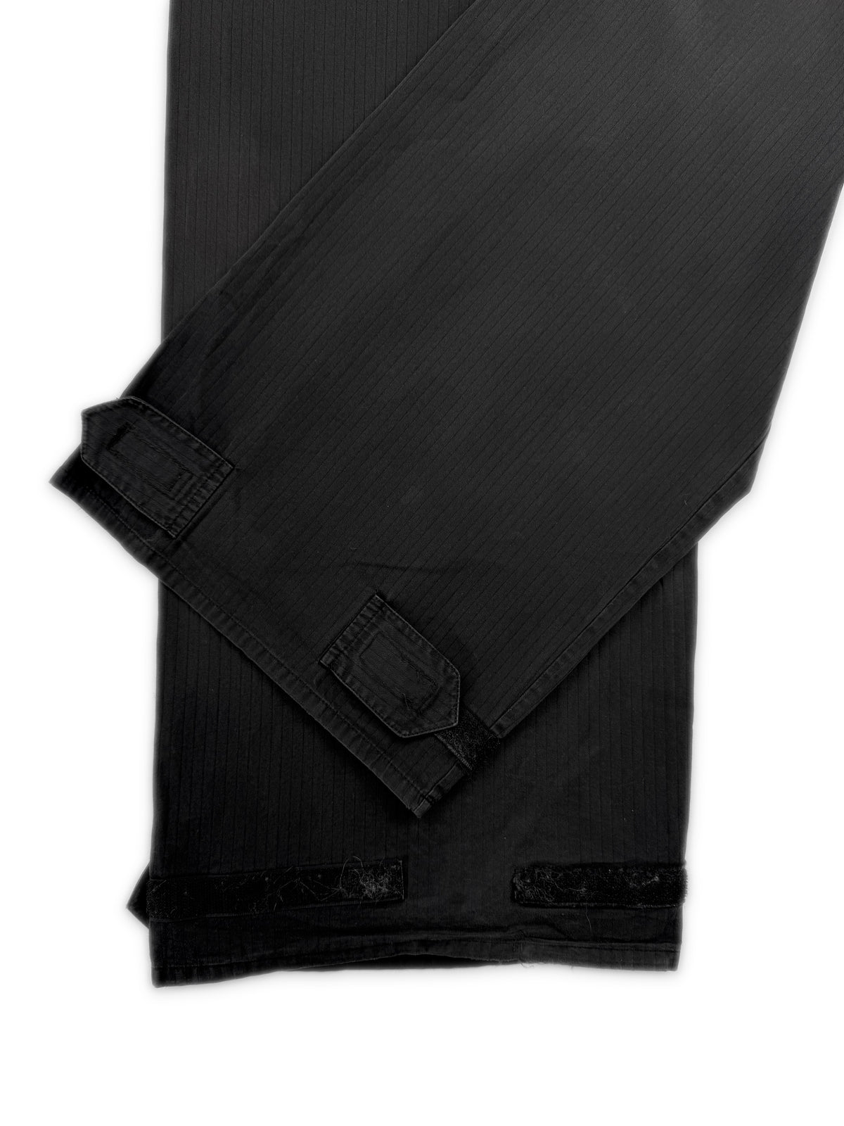 SS98 Raf Simons Wide Leg Elasticated Grey Velcro Pants