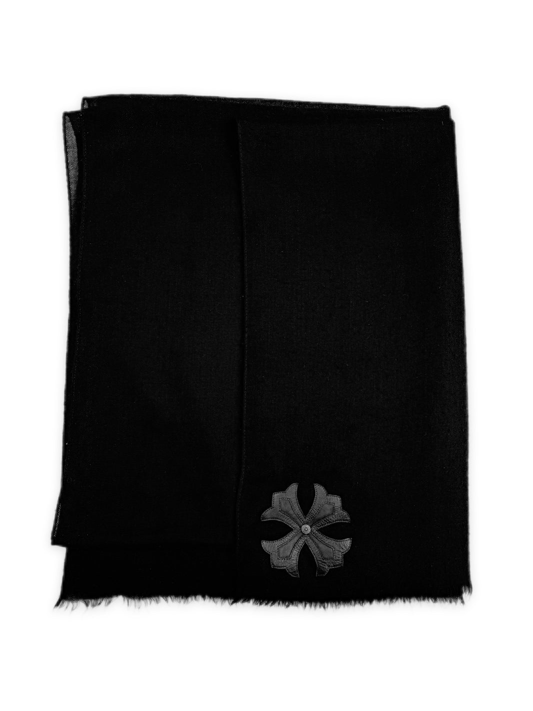 Chrome Hearts Plus Patch Cashmere Black Blanket / Shawl